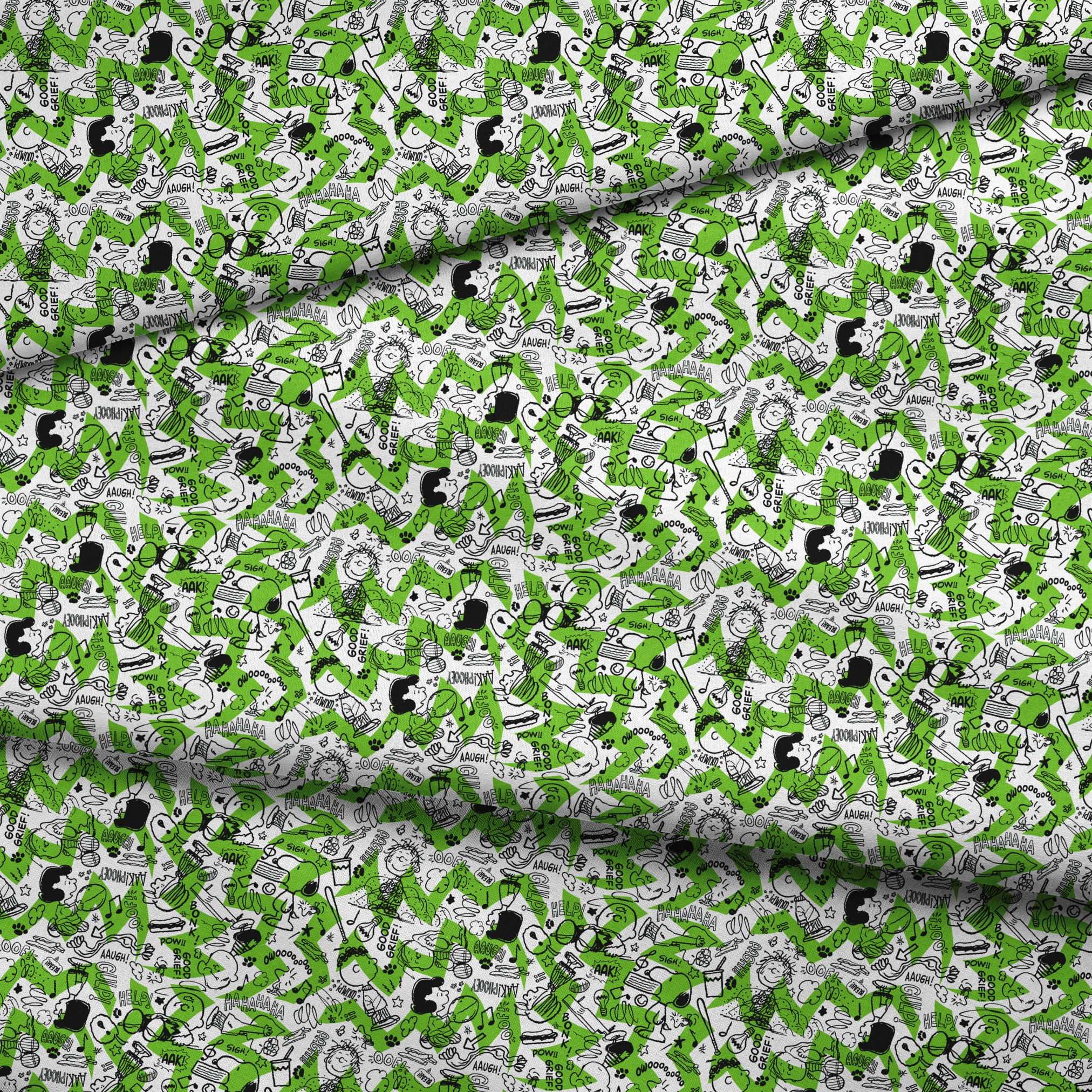 fabric fold mockup