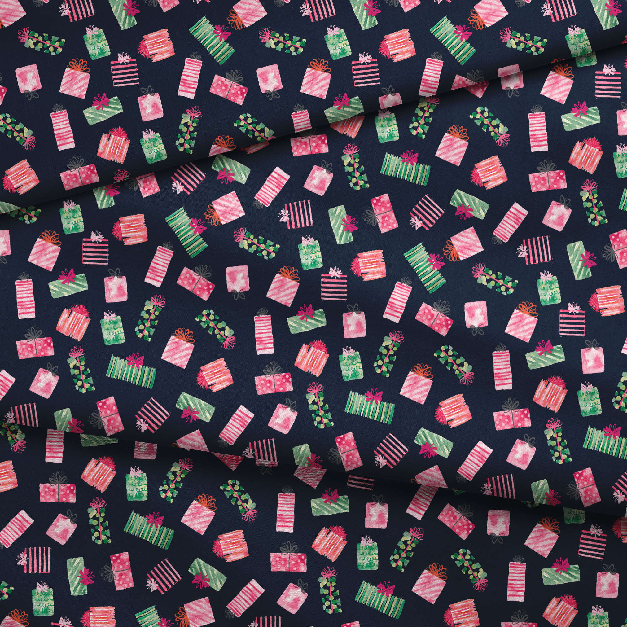 fabric fold mockup