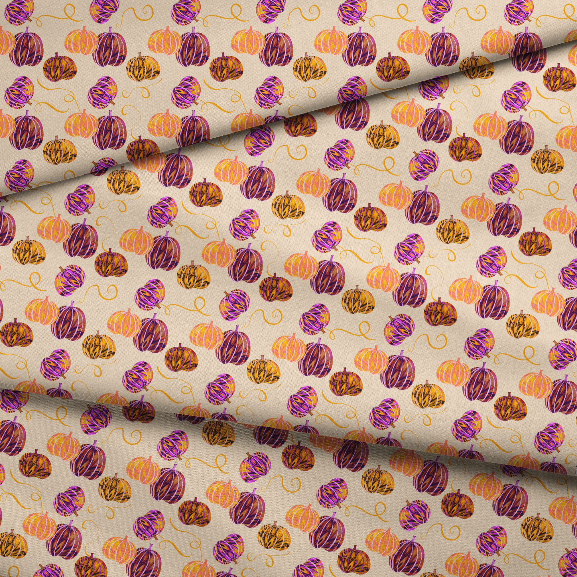 fabric fold mockup