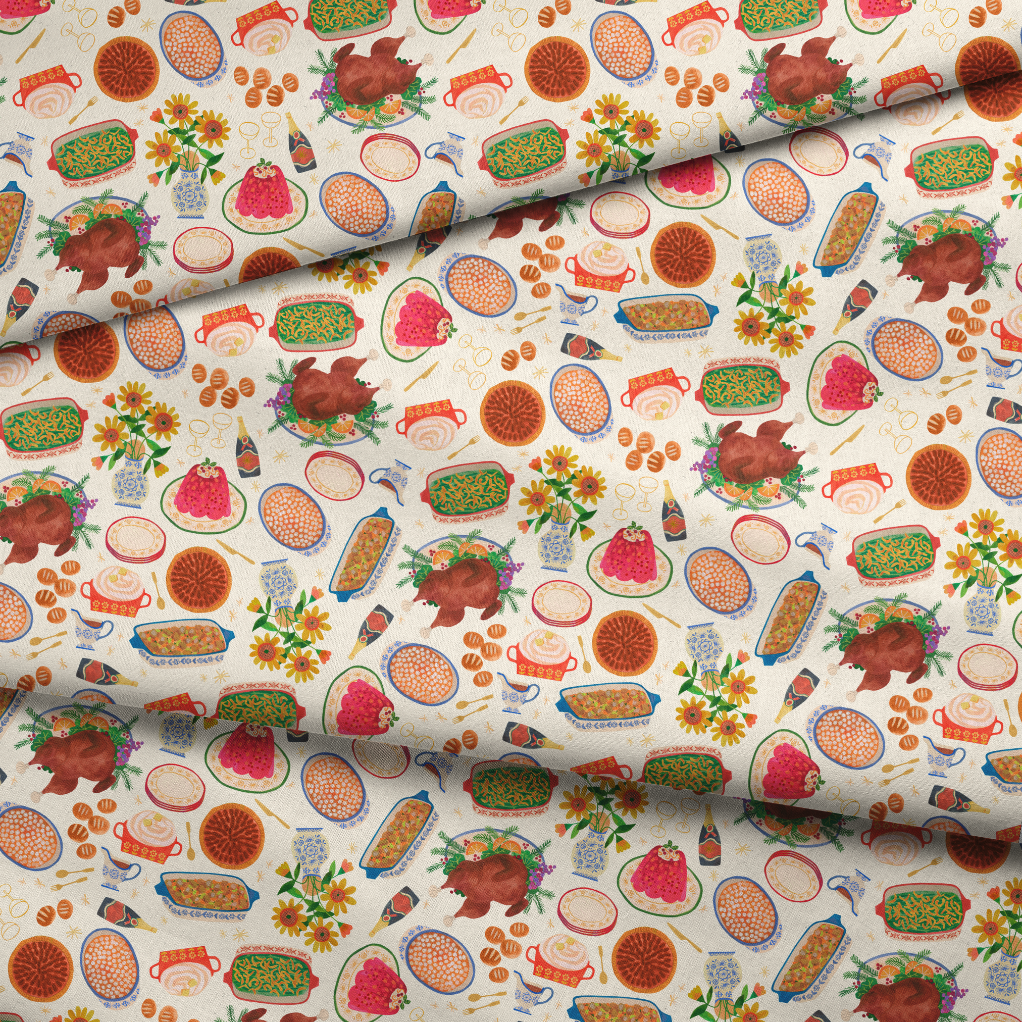 fabric fold mockup