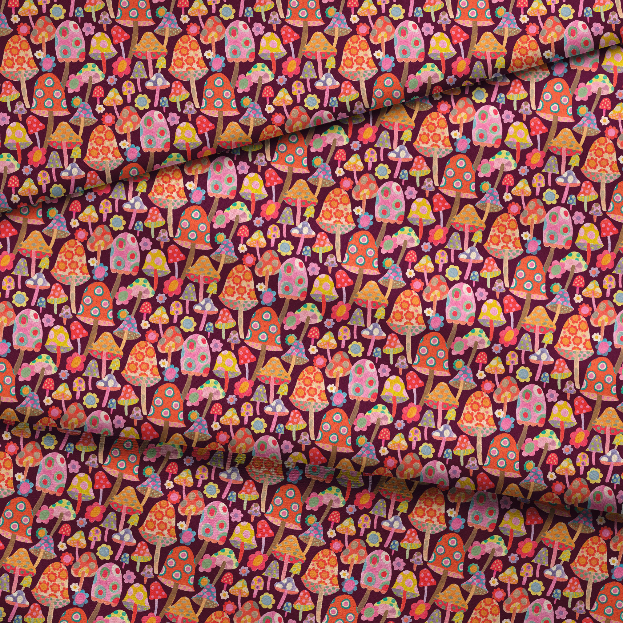fabric fold mockup