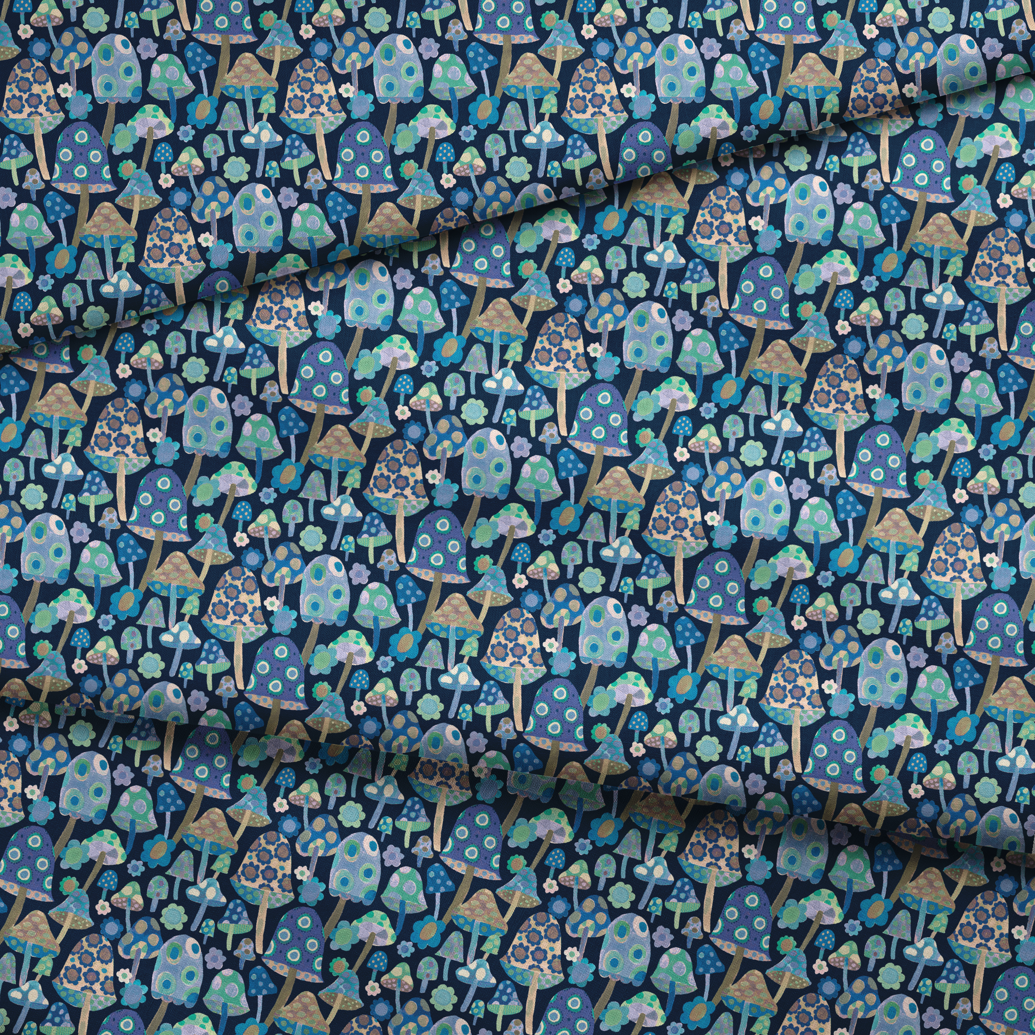 fabric fold mockup