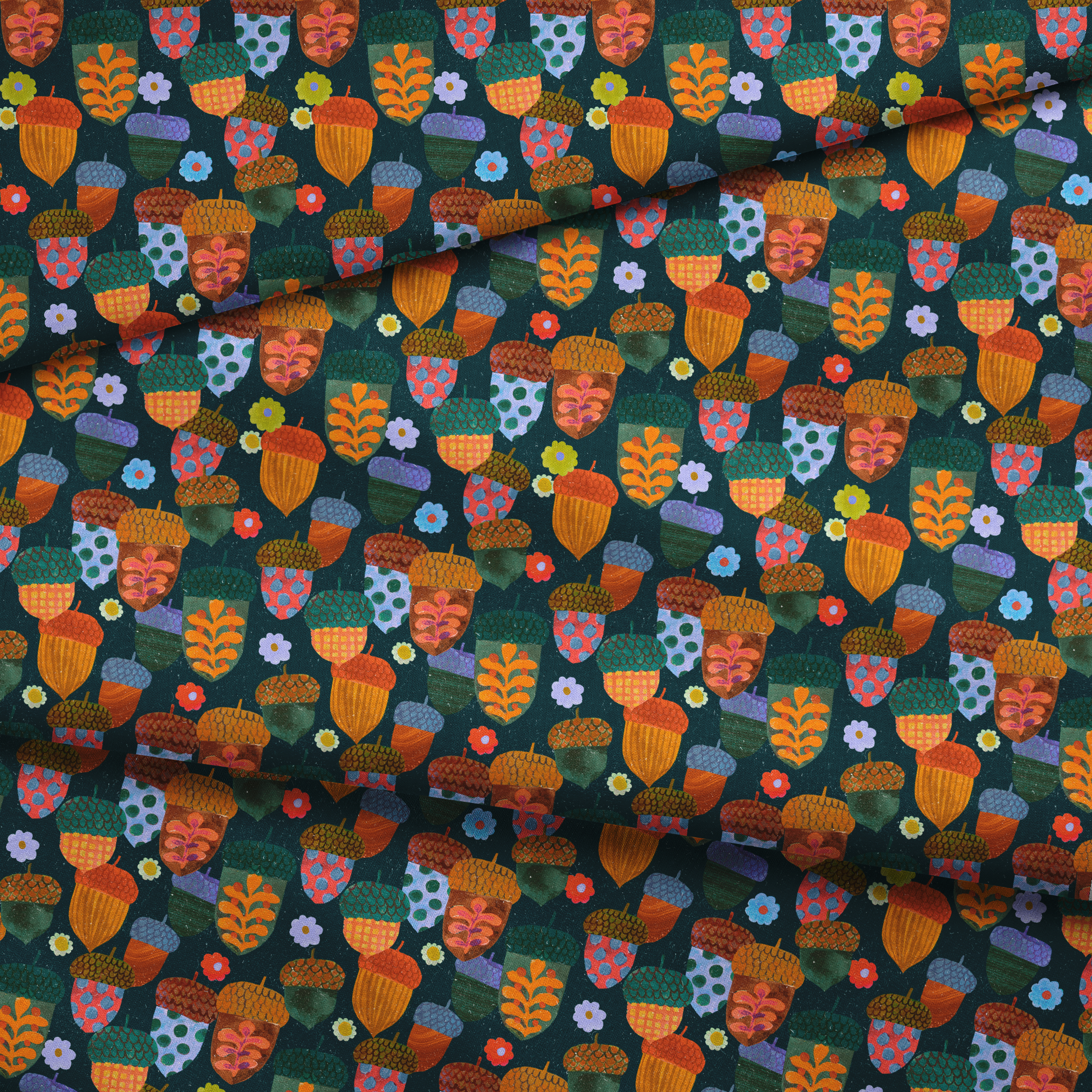 fabric fold mockup