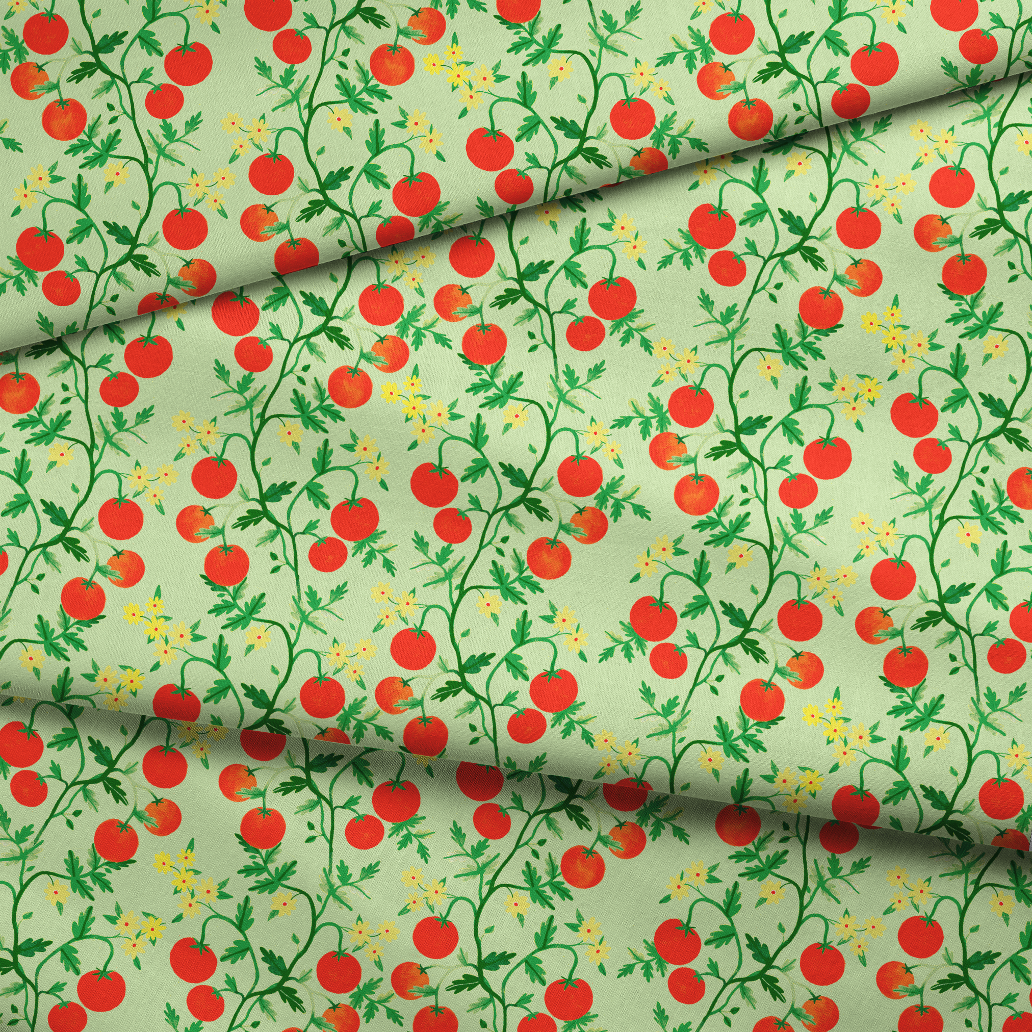 fabric fold mockup