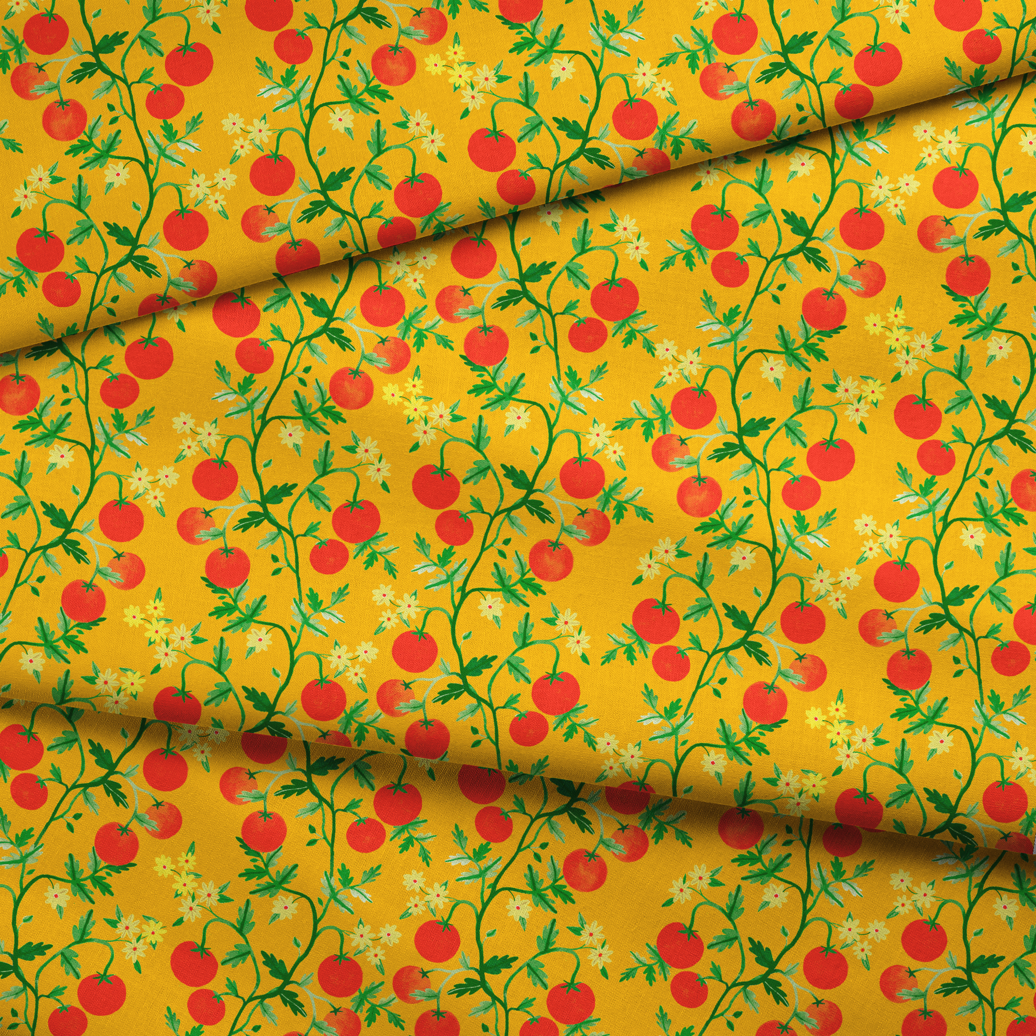 fabric fold mockup