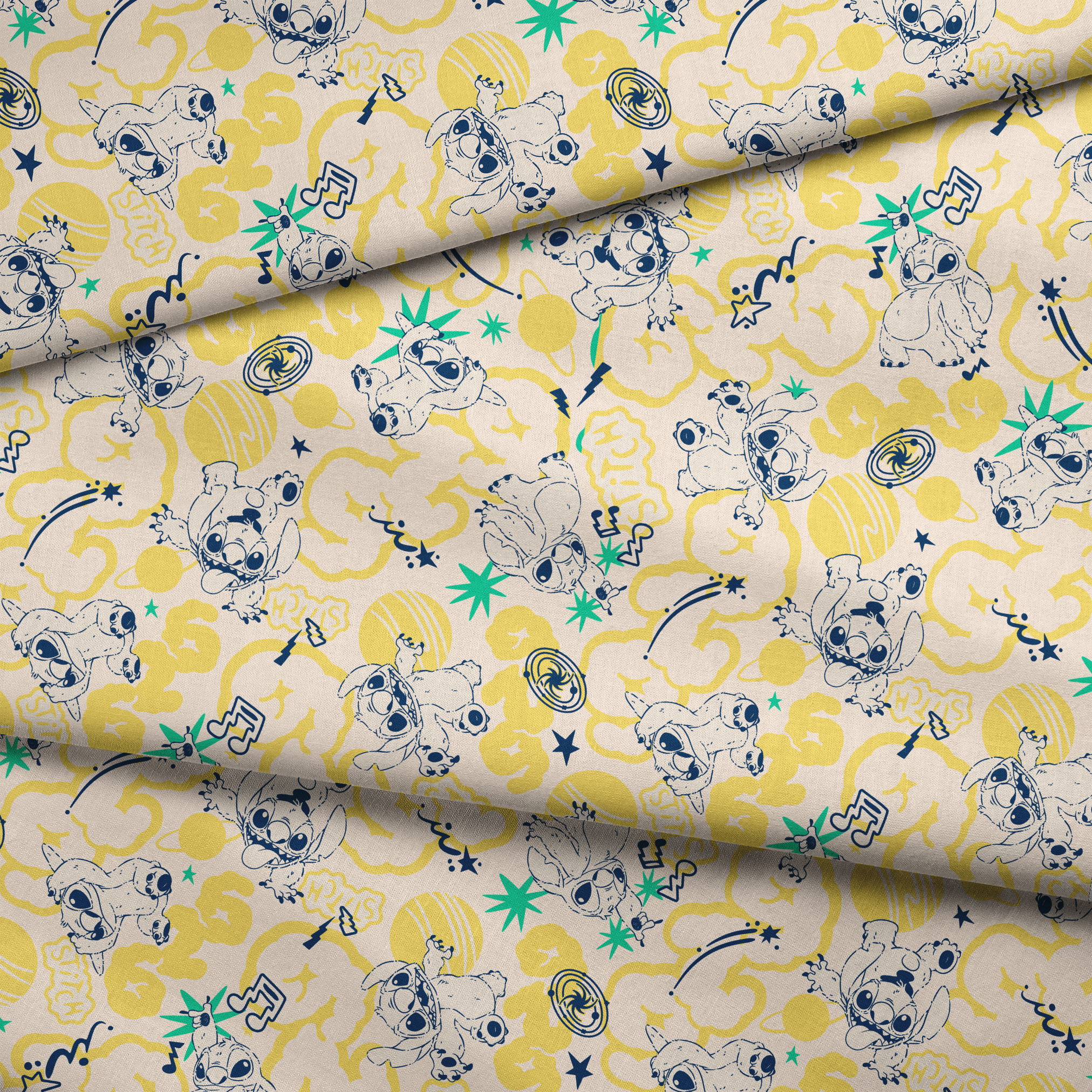 fabric fold mockup