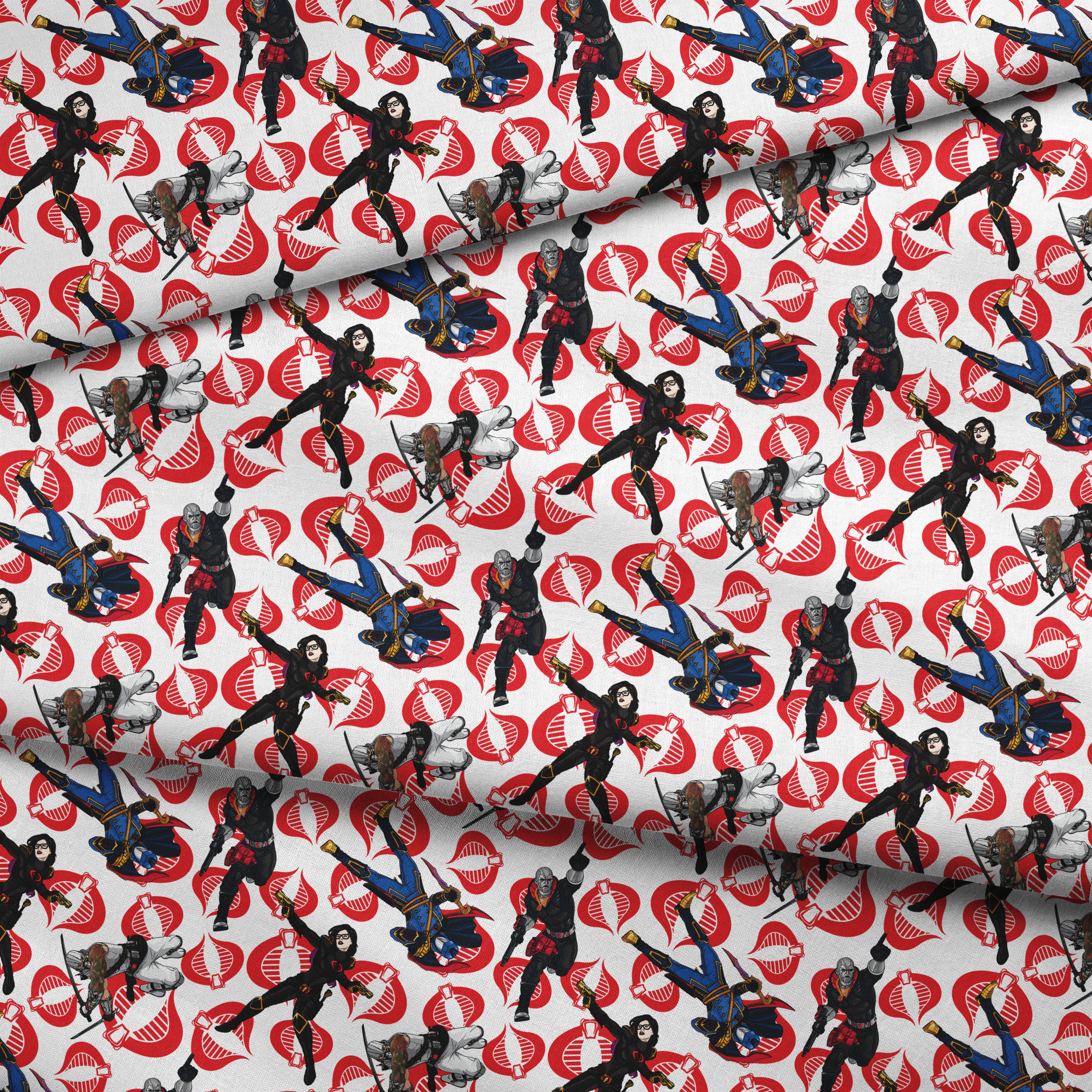 fabric fold mockup