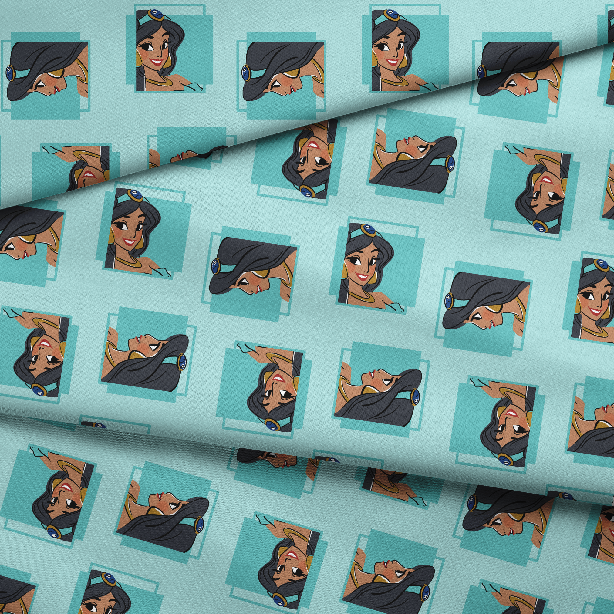 fabric fold mockup