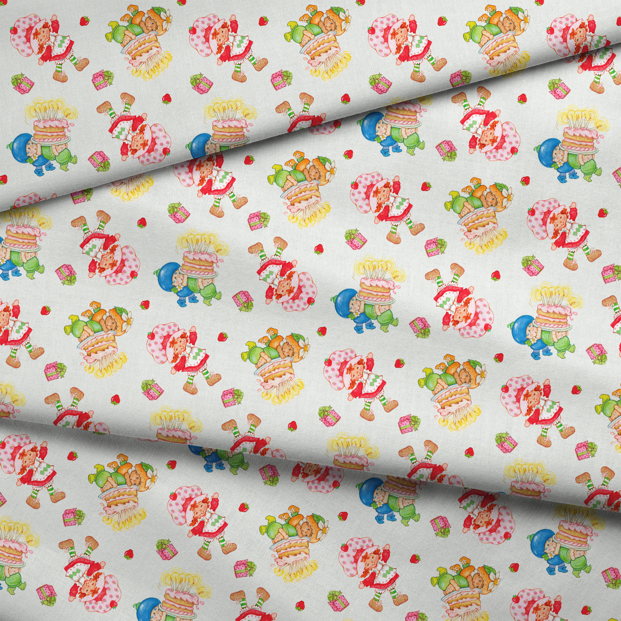 fabric fold mockup