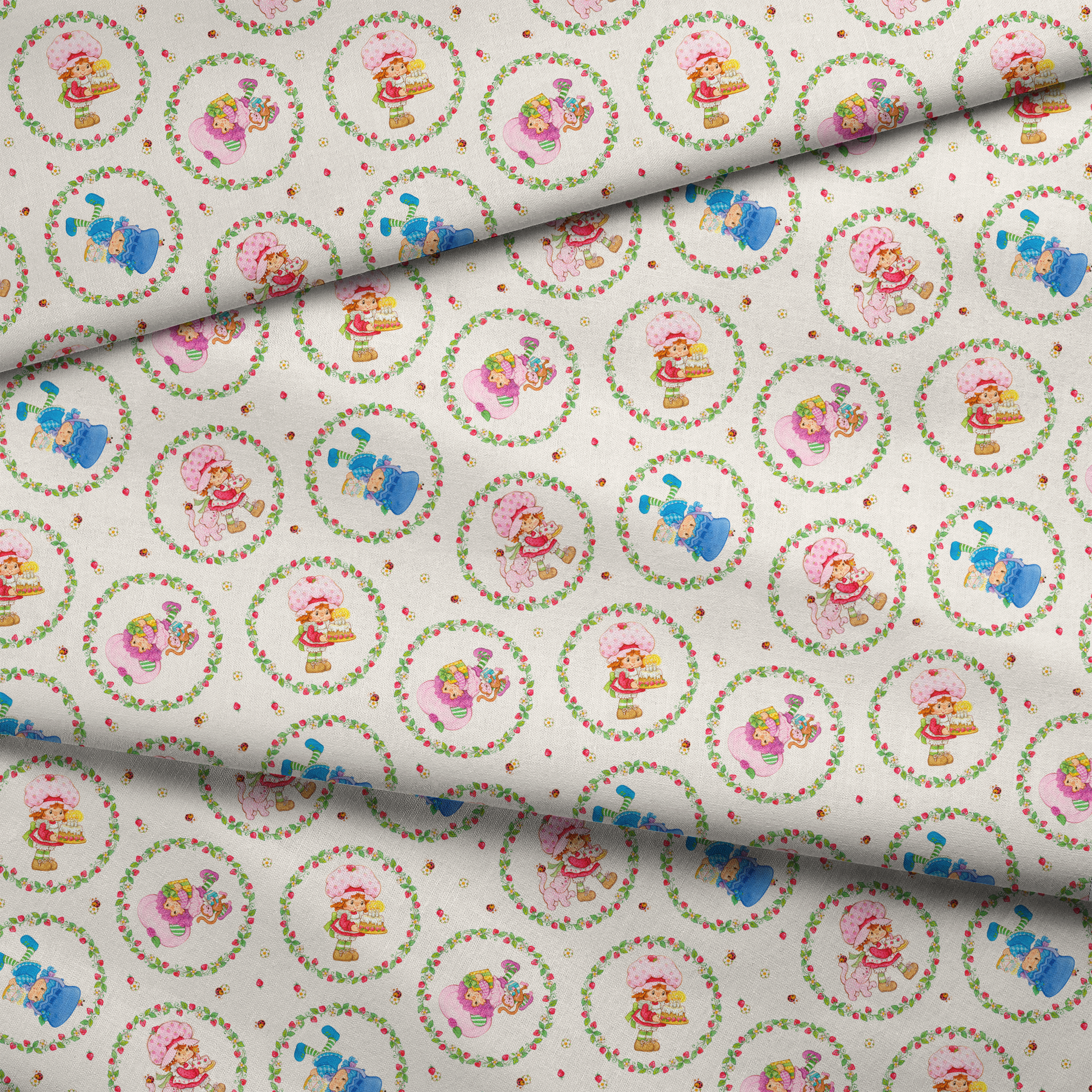 fabric fold mockup