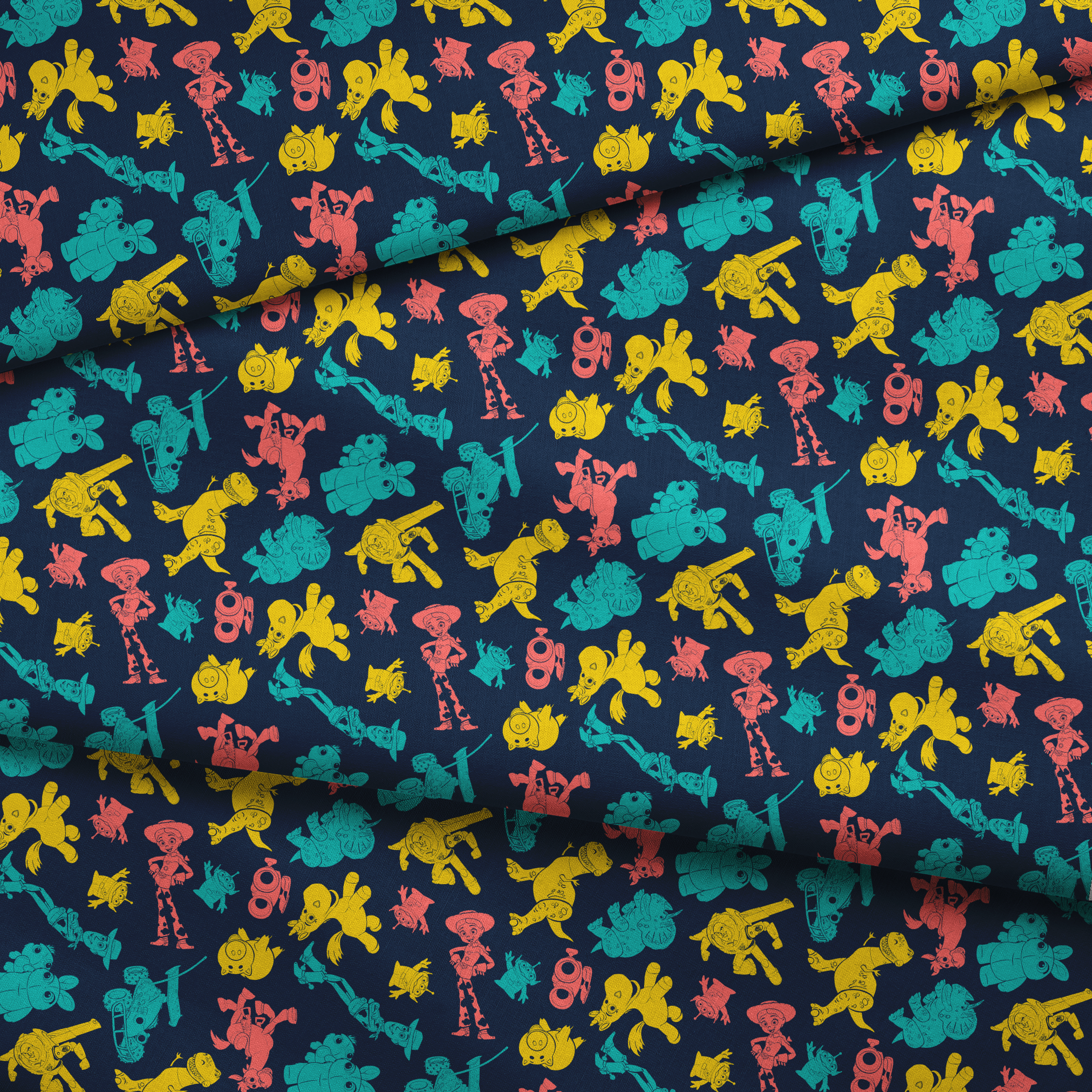 fabric fold mockup