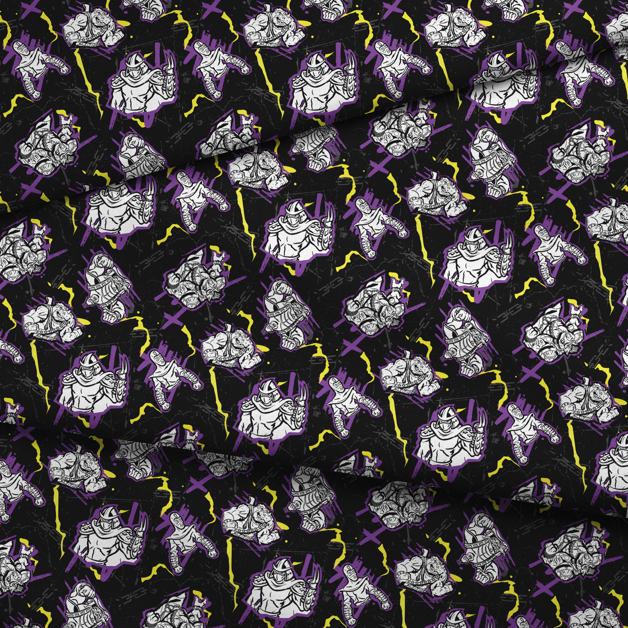 fabric fold mockup