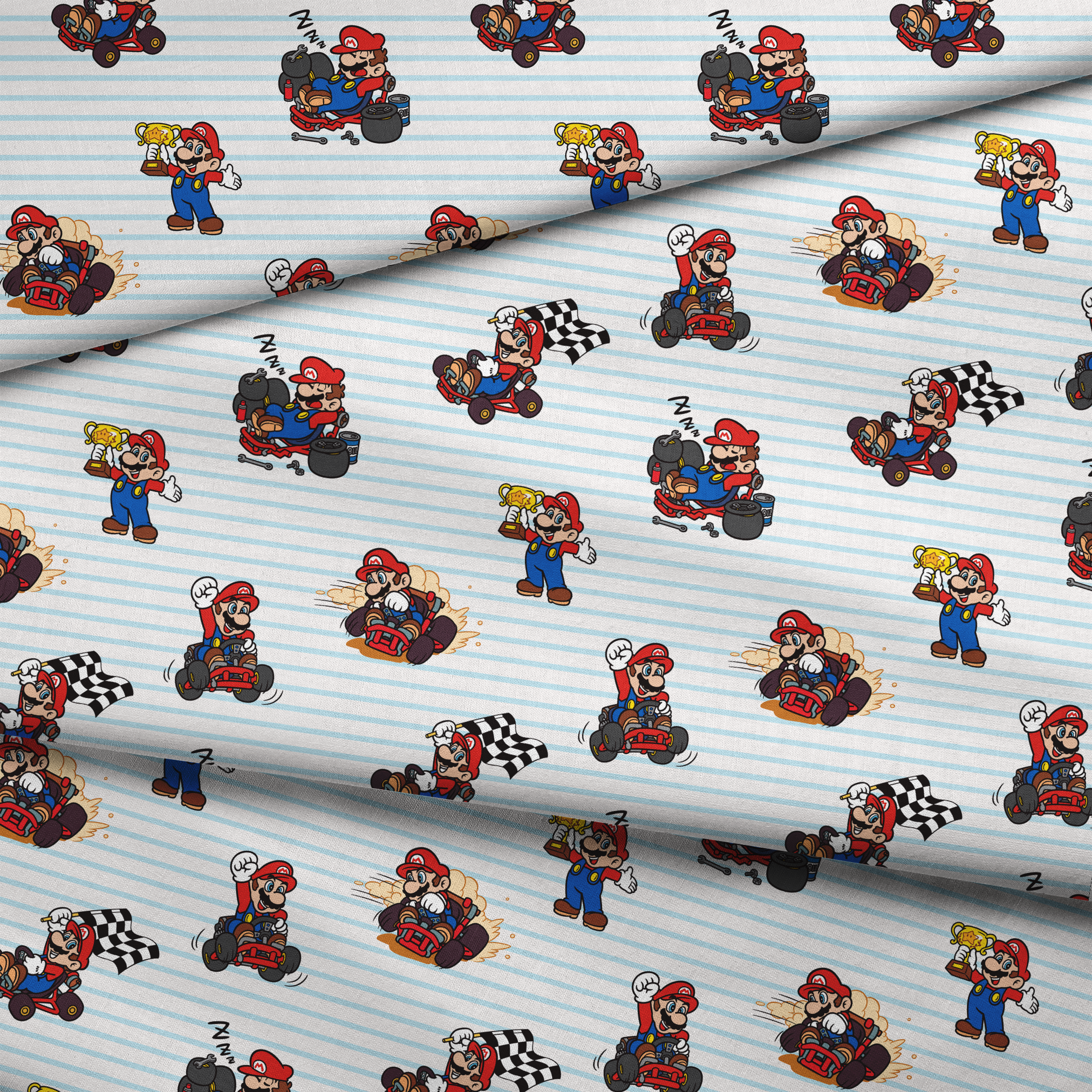 fabric fold mockup