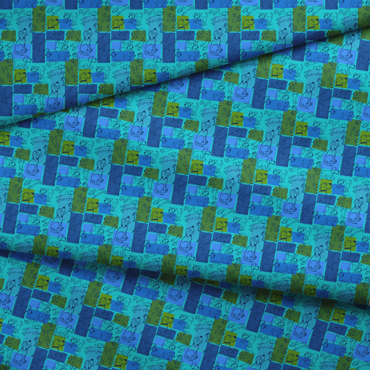fabric fold mockup