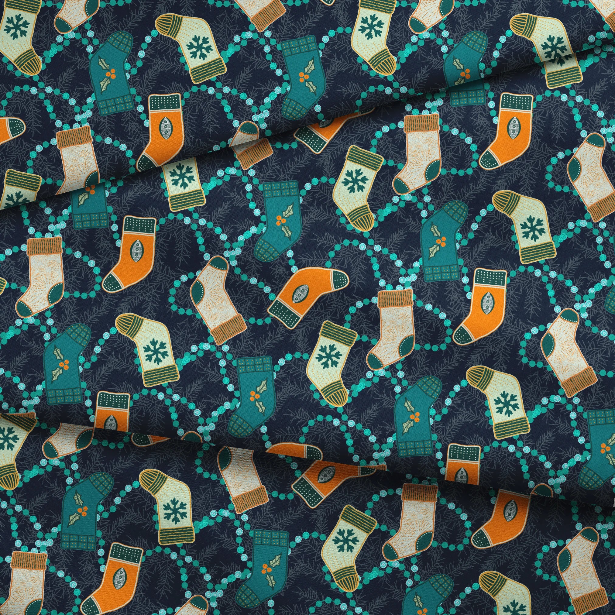 fabric fold mockup