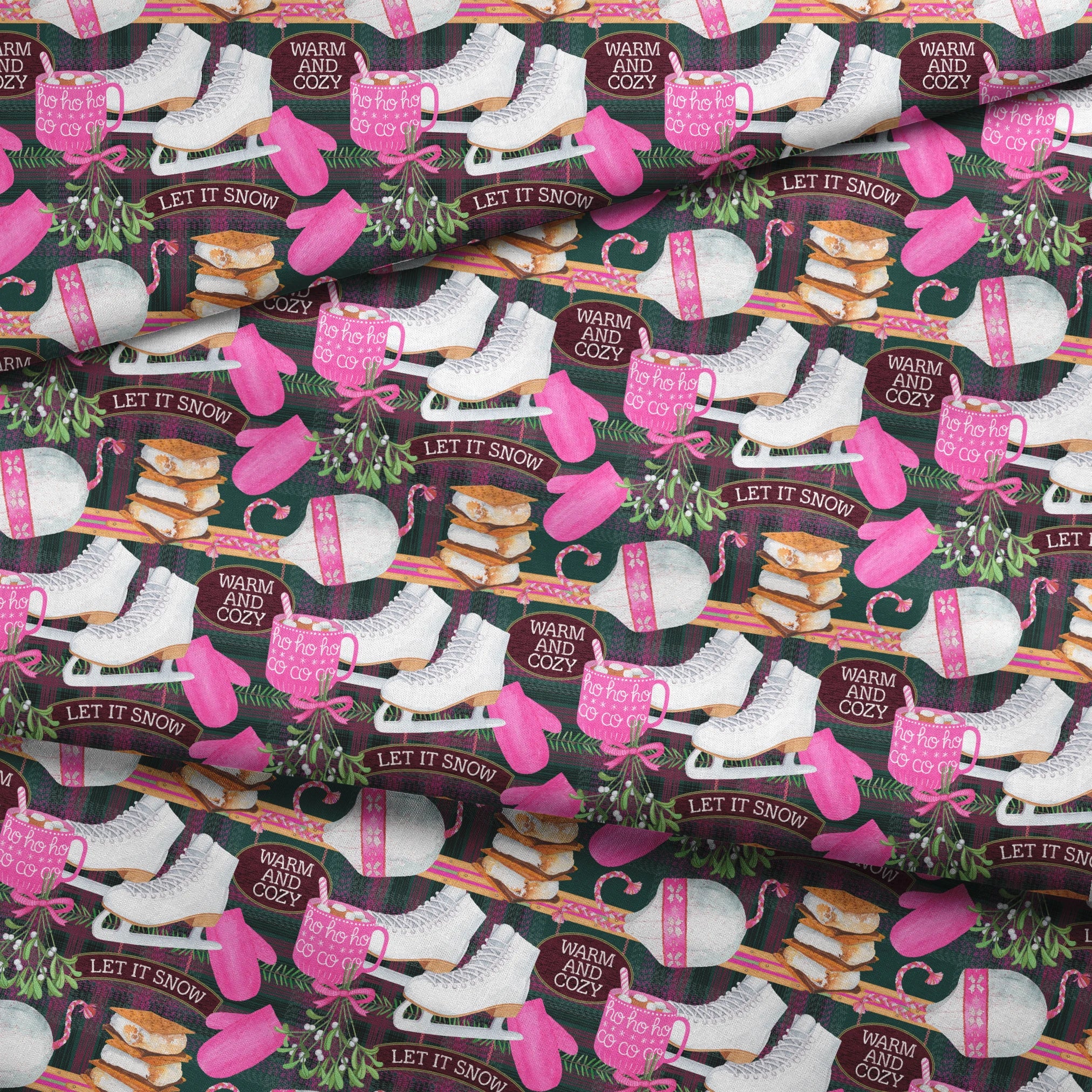 fabric fold mockup