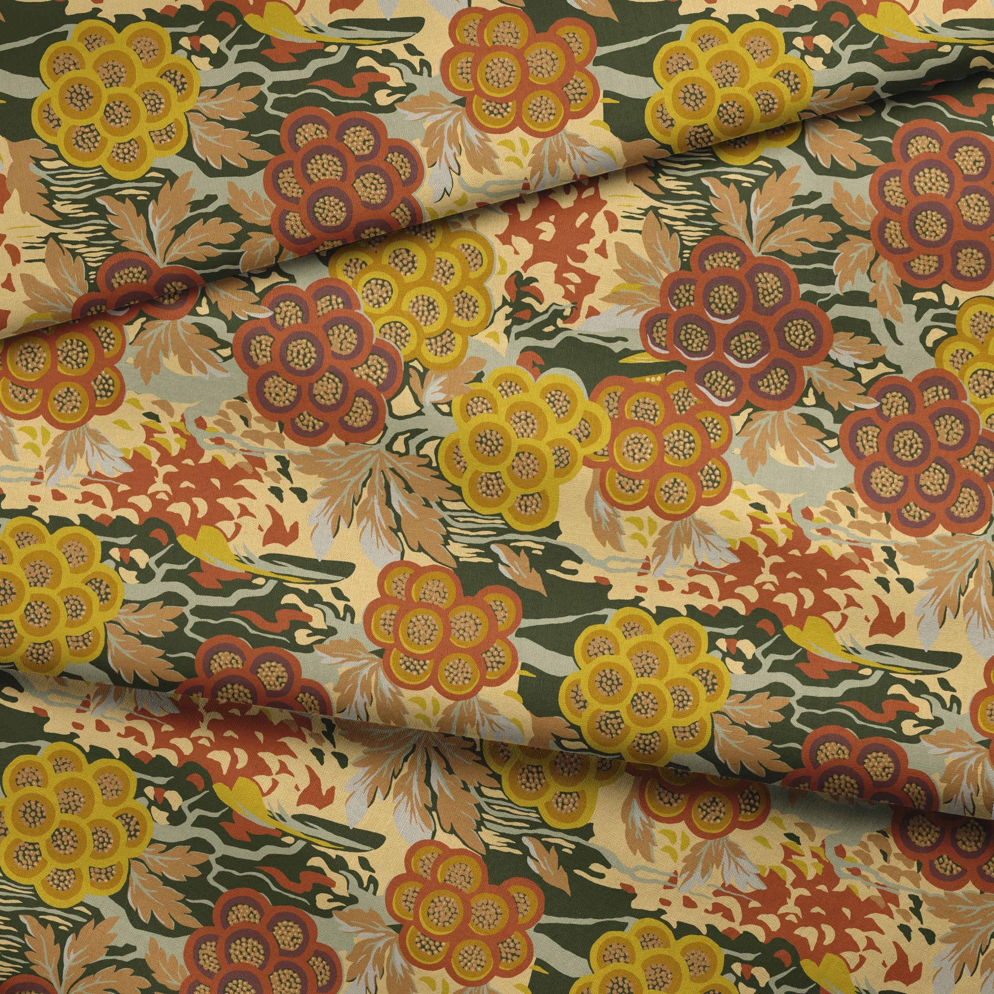 fabric fold mockup