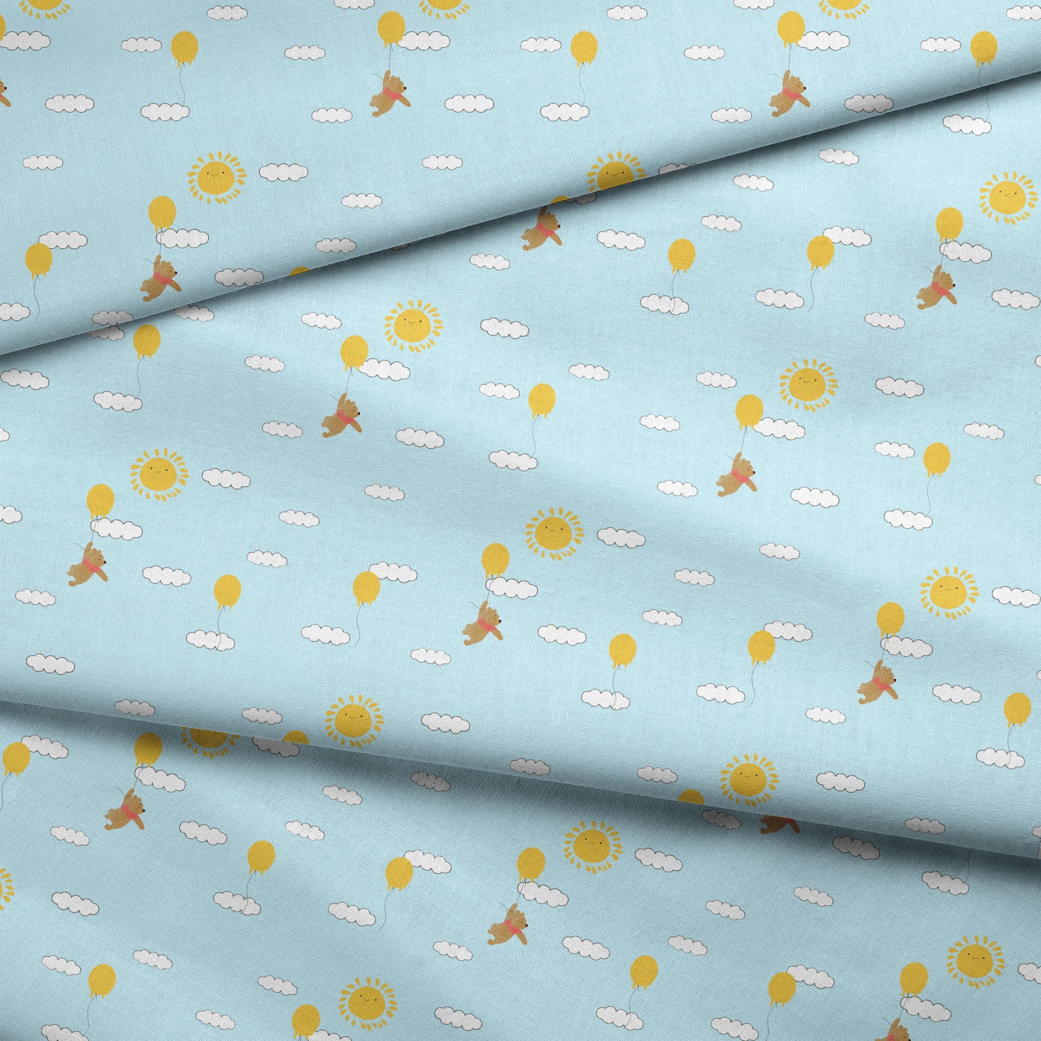 fabric fold mockup