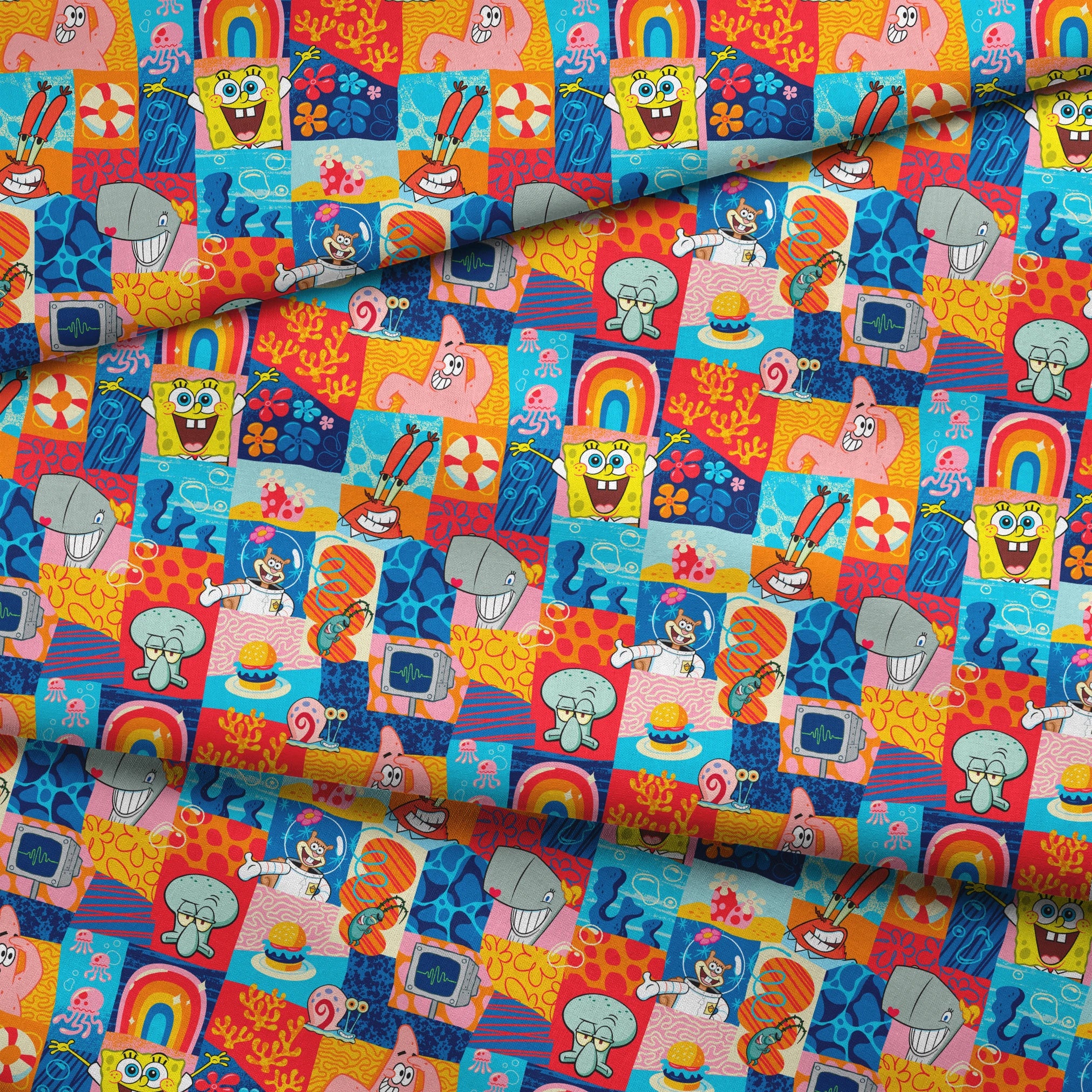 fabric fold mockup