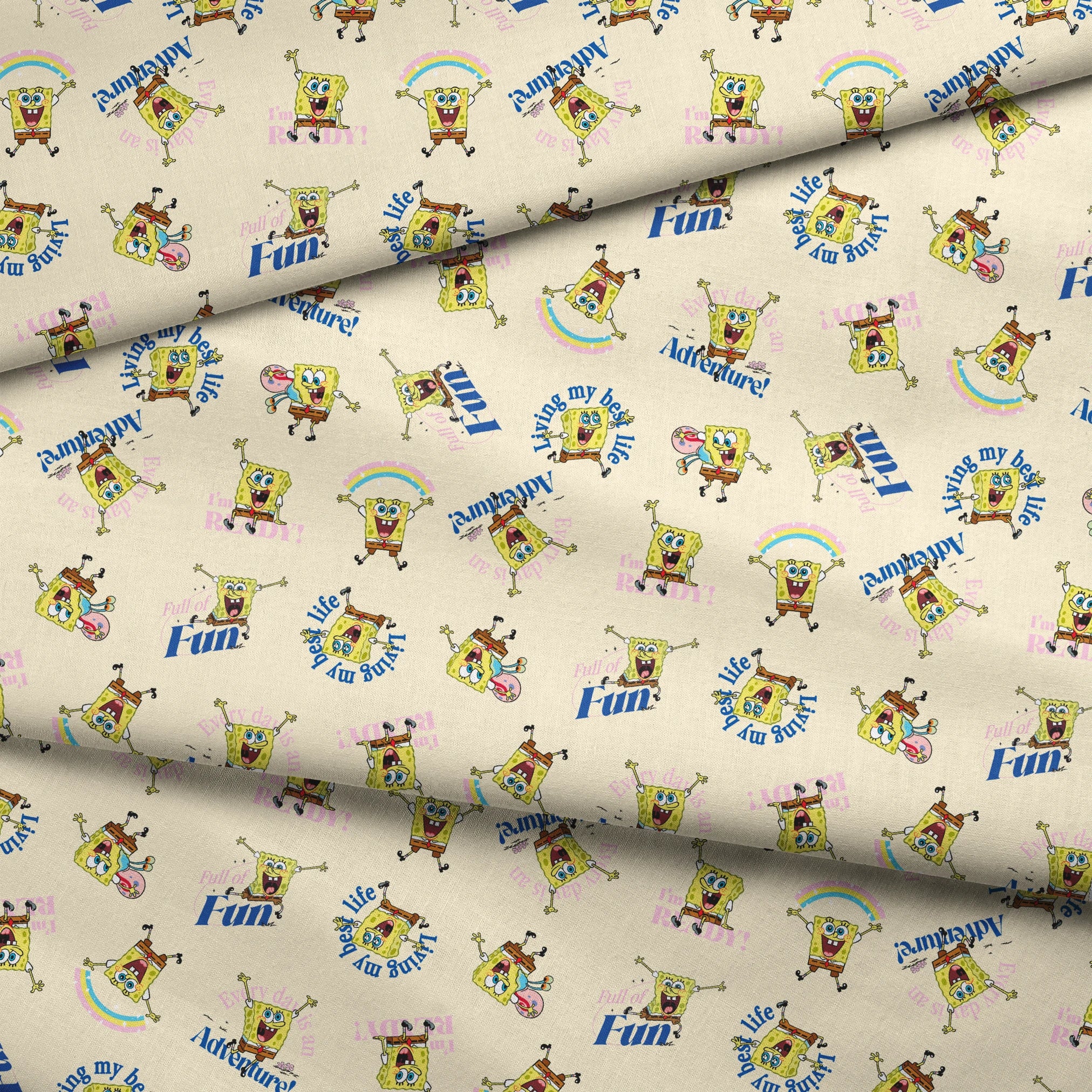 fabric fold mockup