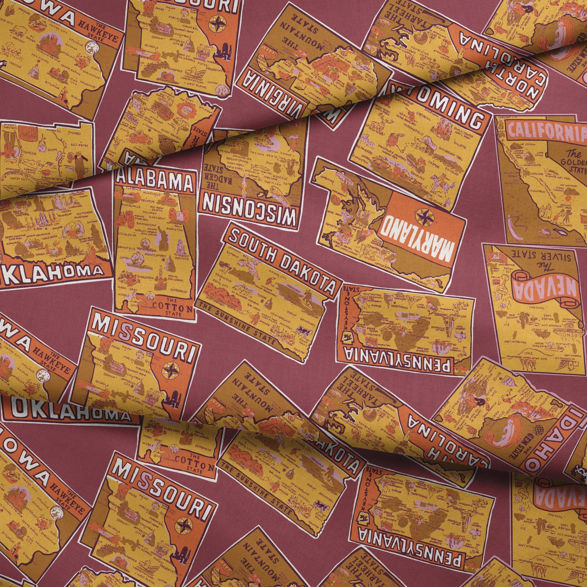 fabric fold mockup