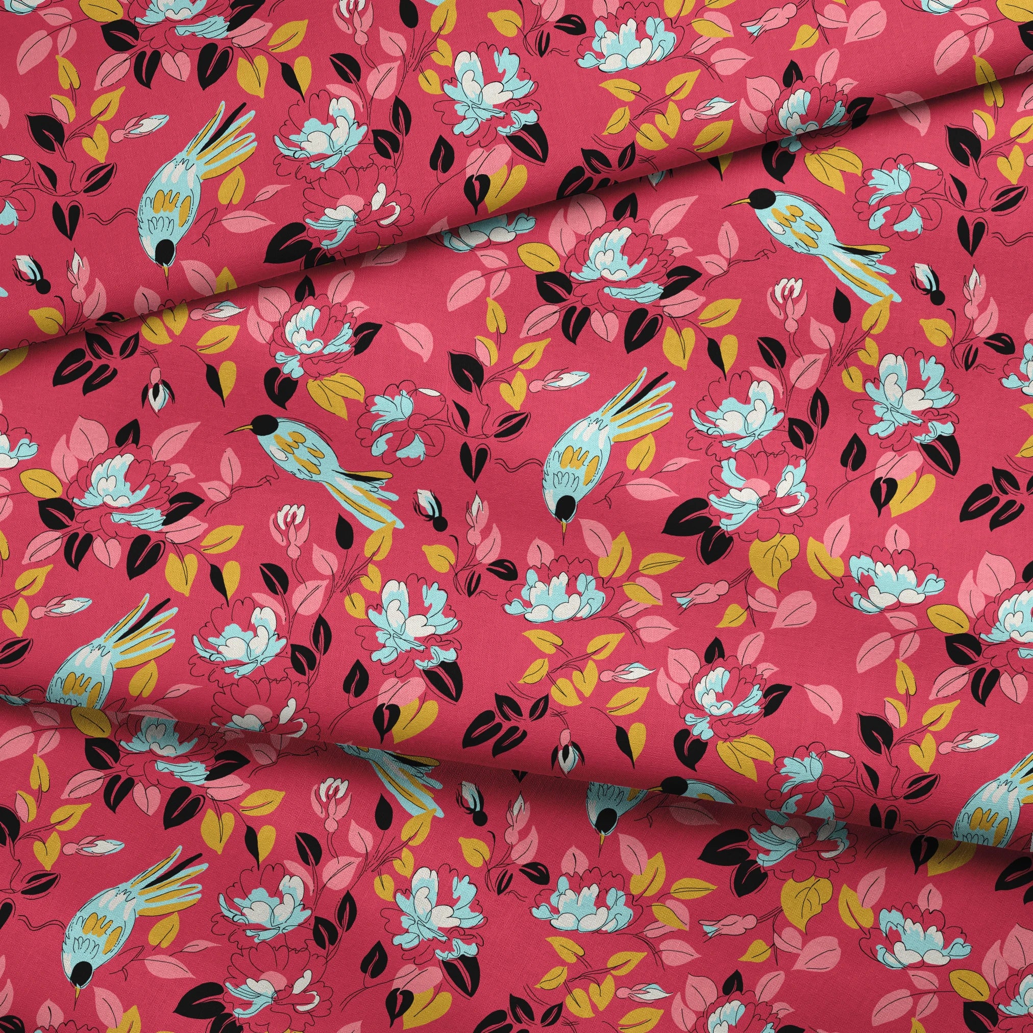 fabric fold mockup