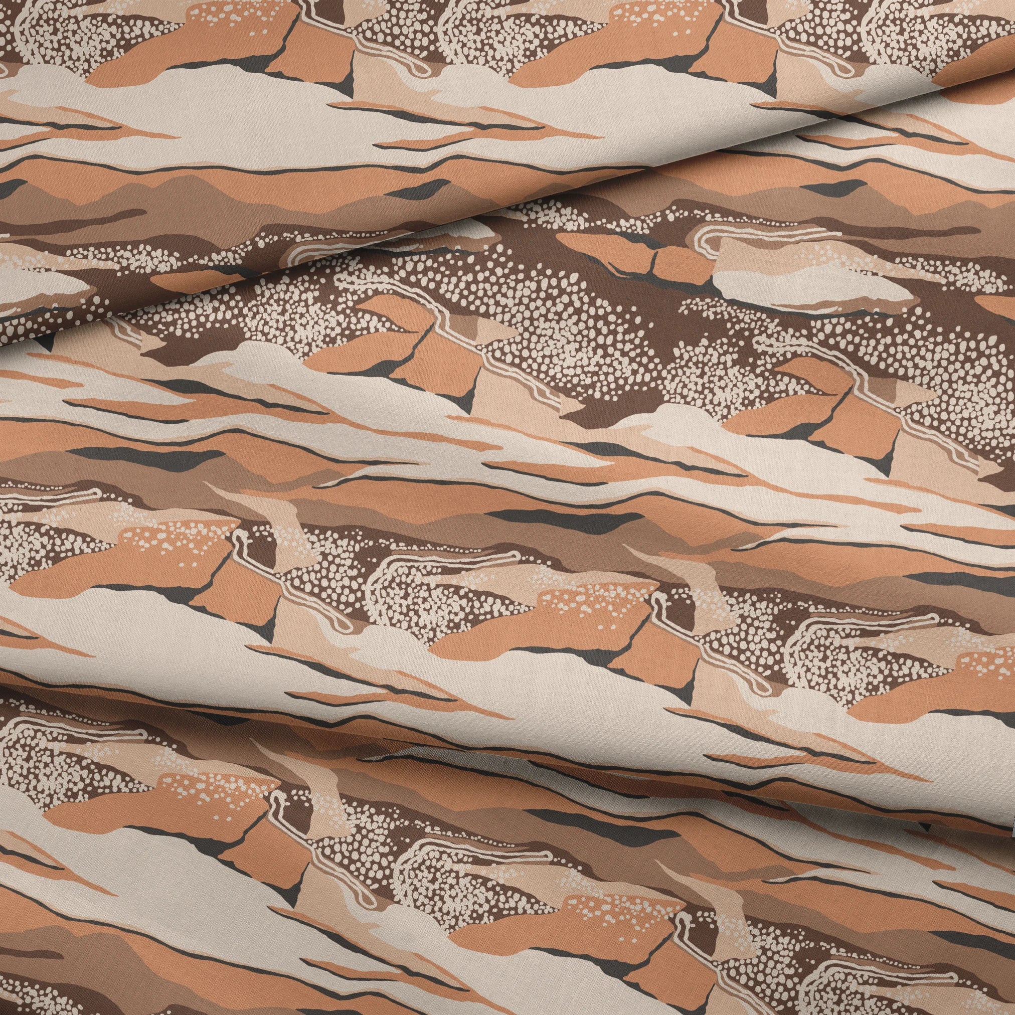 fabric fold mockup