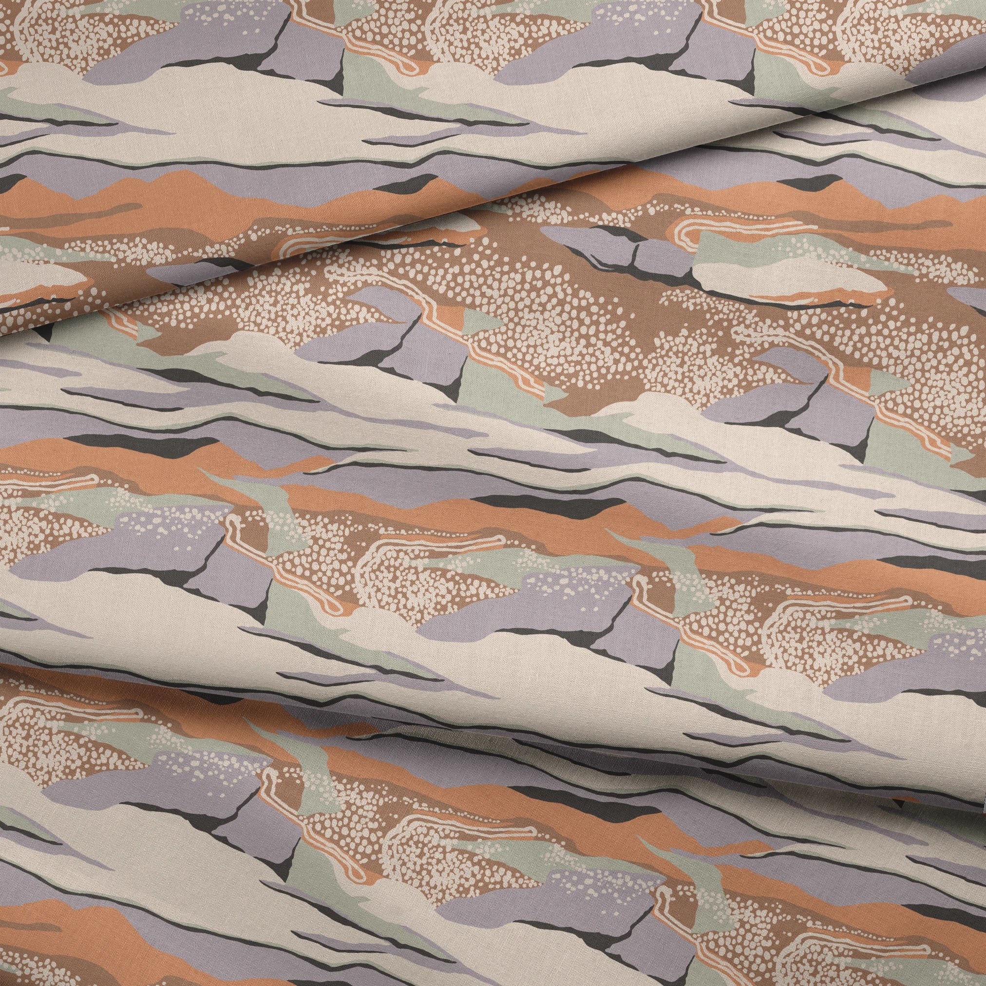 fabric fold mockup