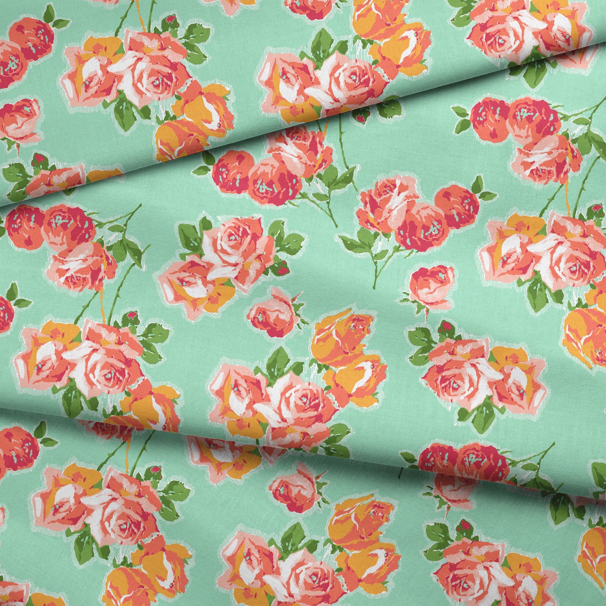 fabric fold mockup