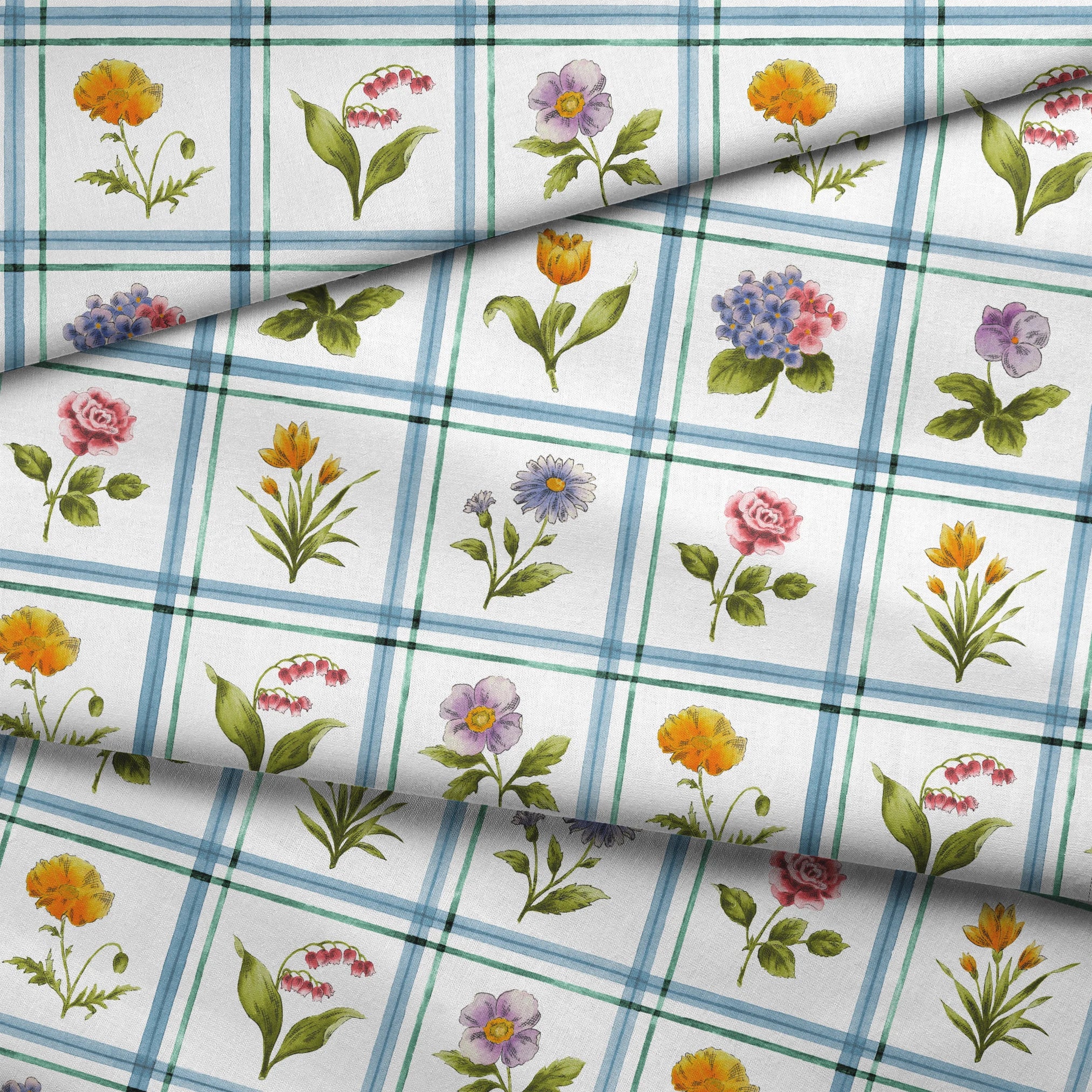fabric fold mockup