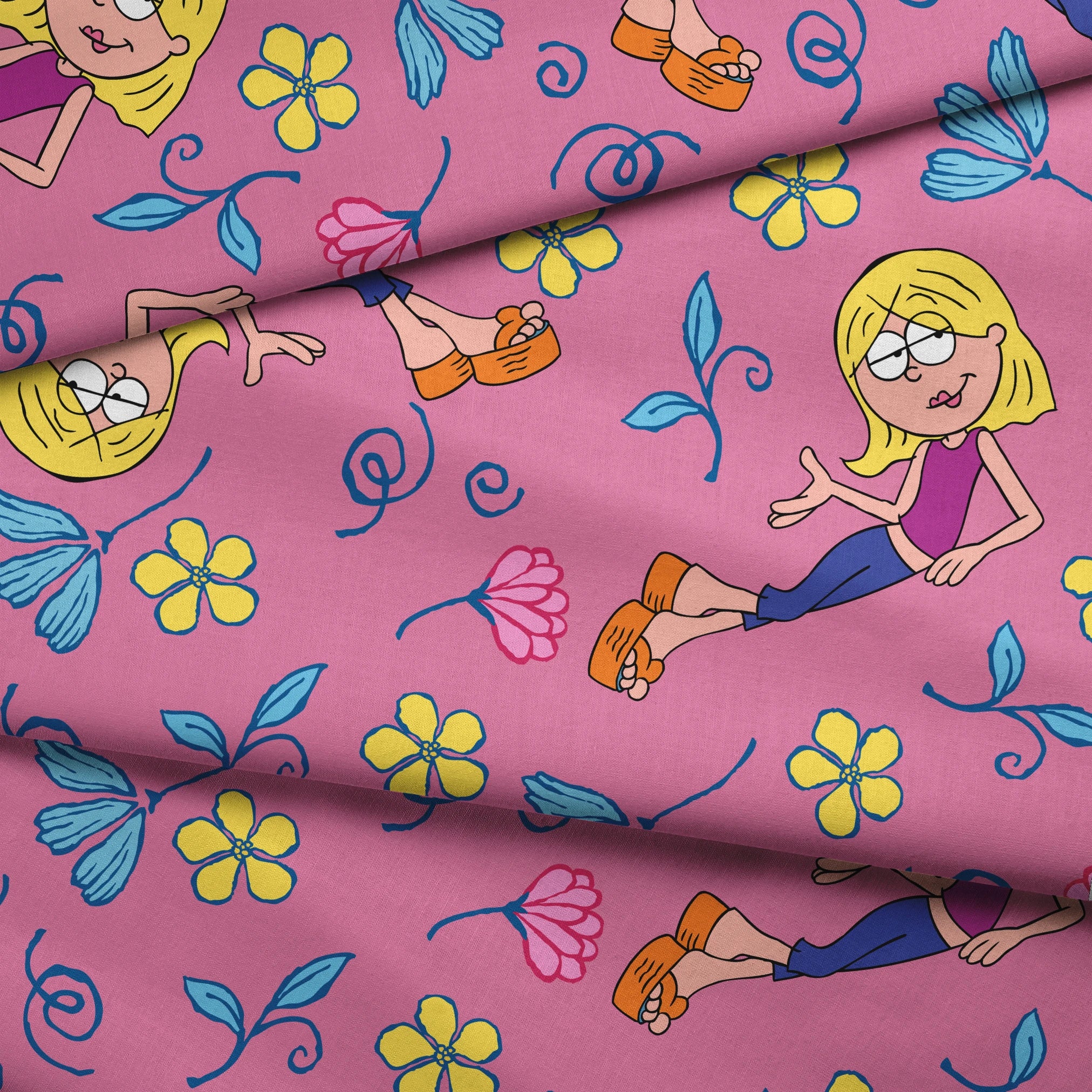 fabric fold mockup