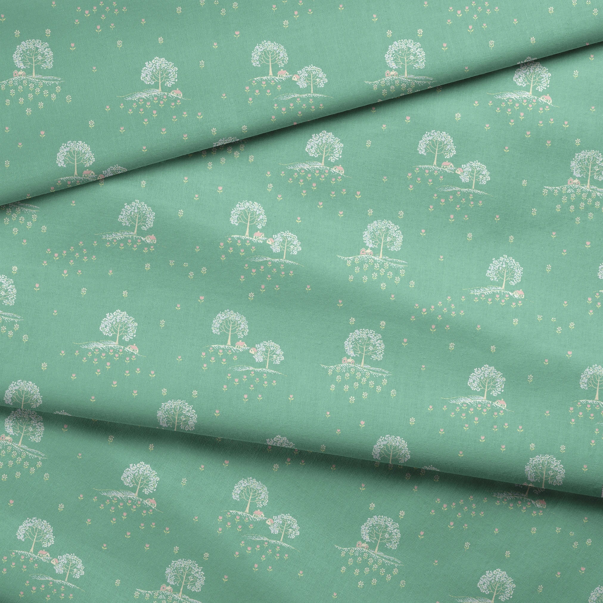 fabric fold mockup