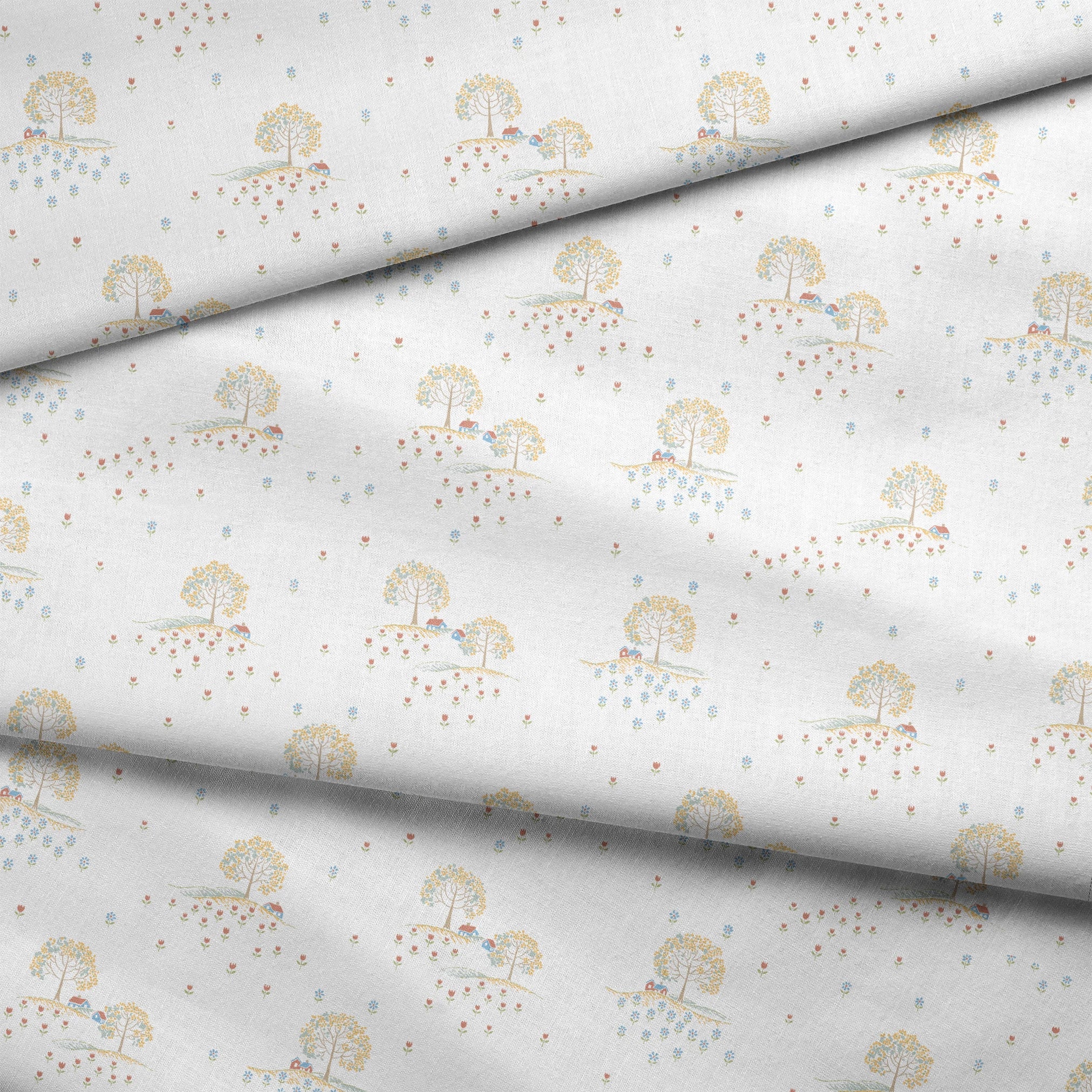 fabric fold mockup