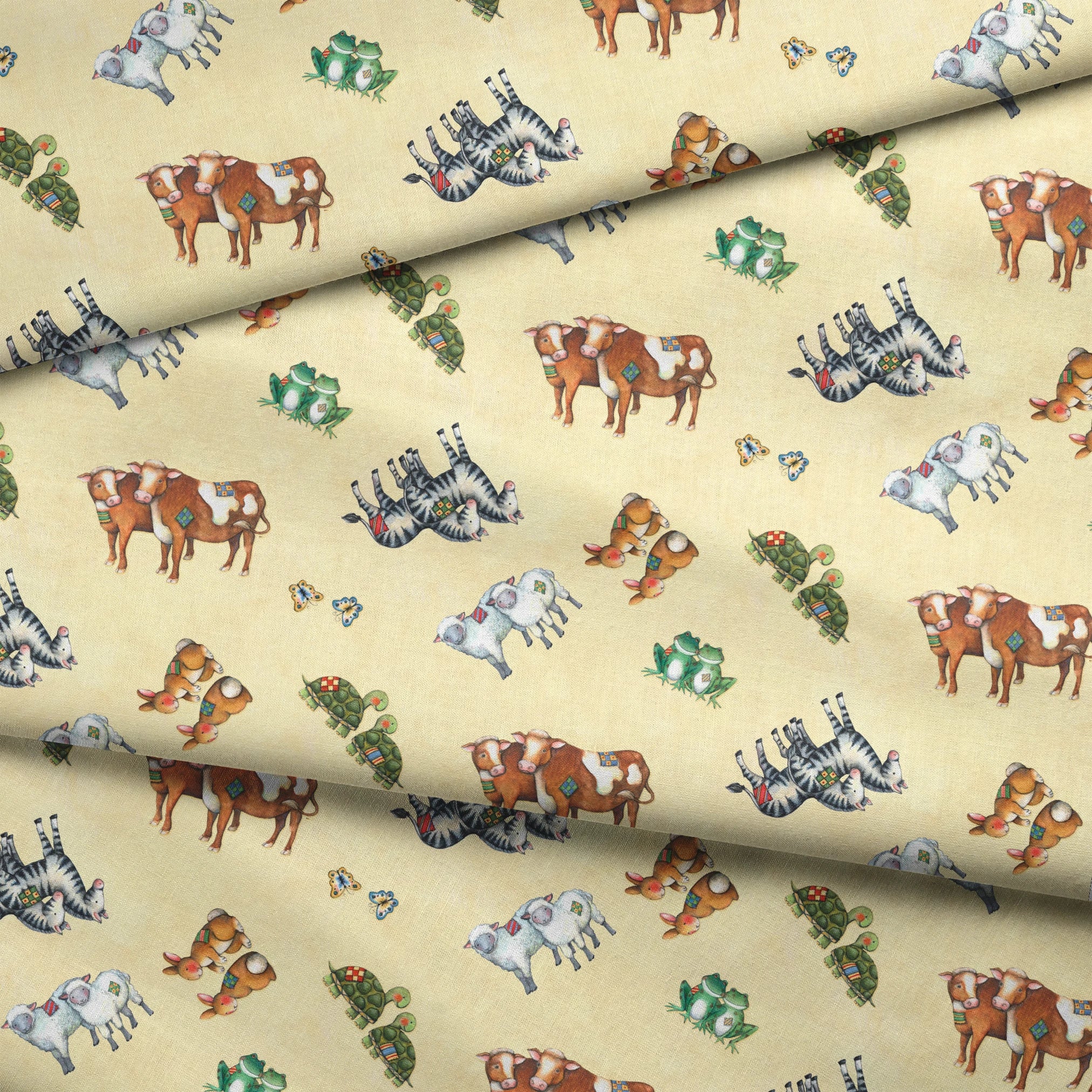 fabric fold mockup
