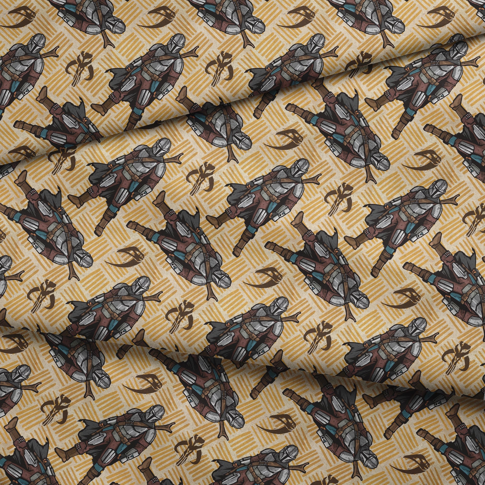 fabric fold mockup