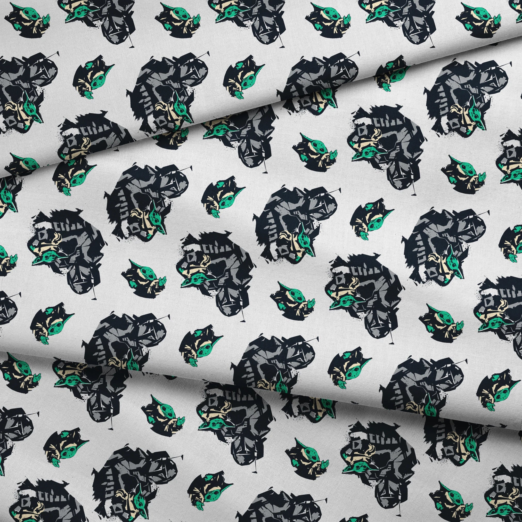 fabric fold mockup