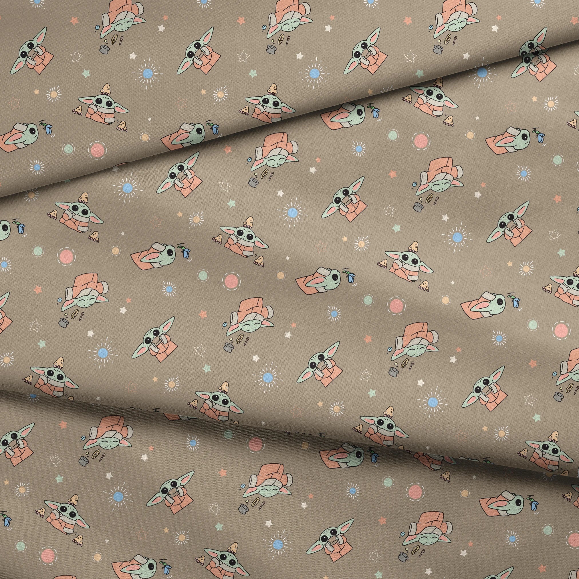 fabric fold mockup