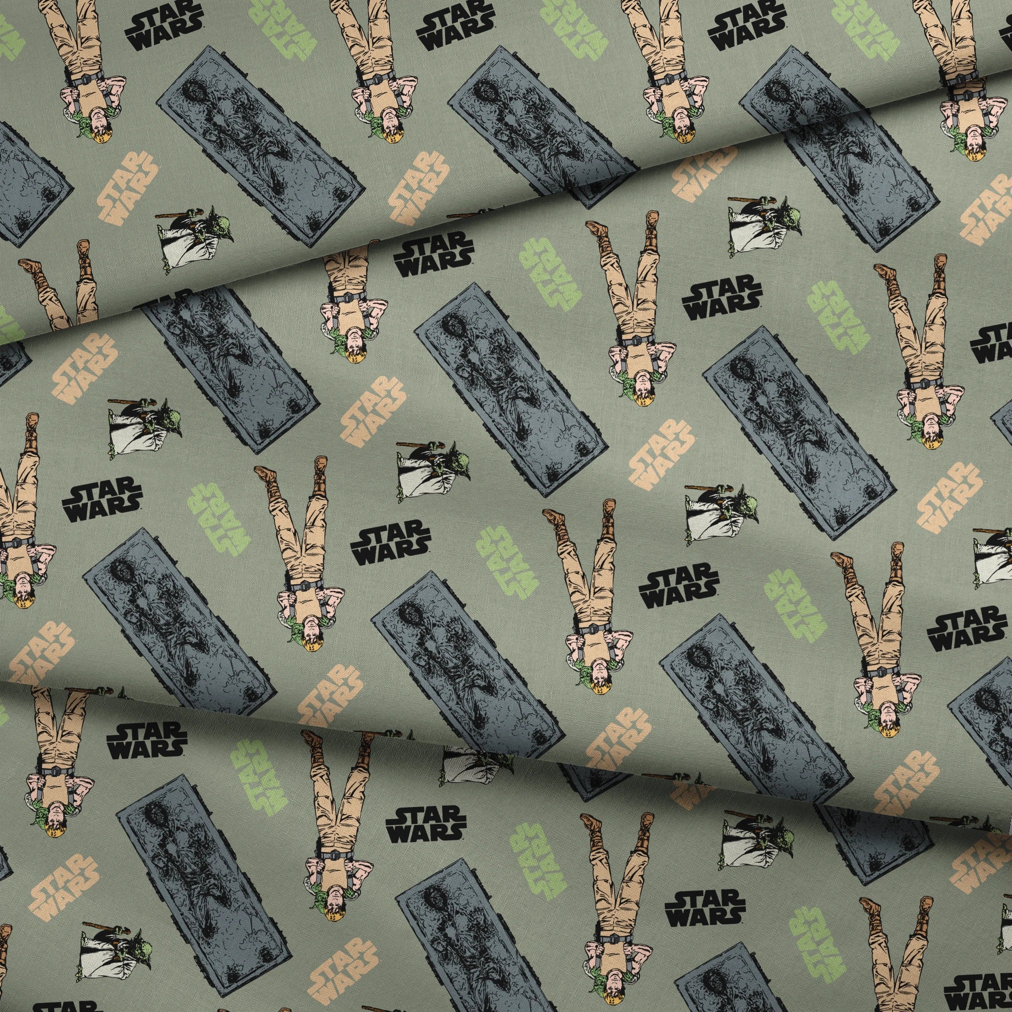 fabric fold mockup