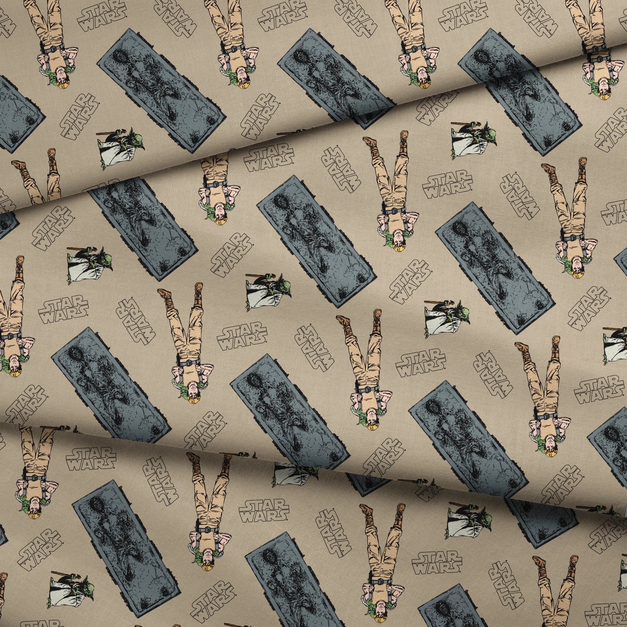 fabric fold mockup