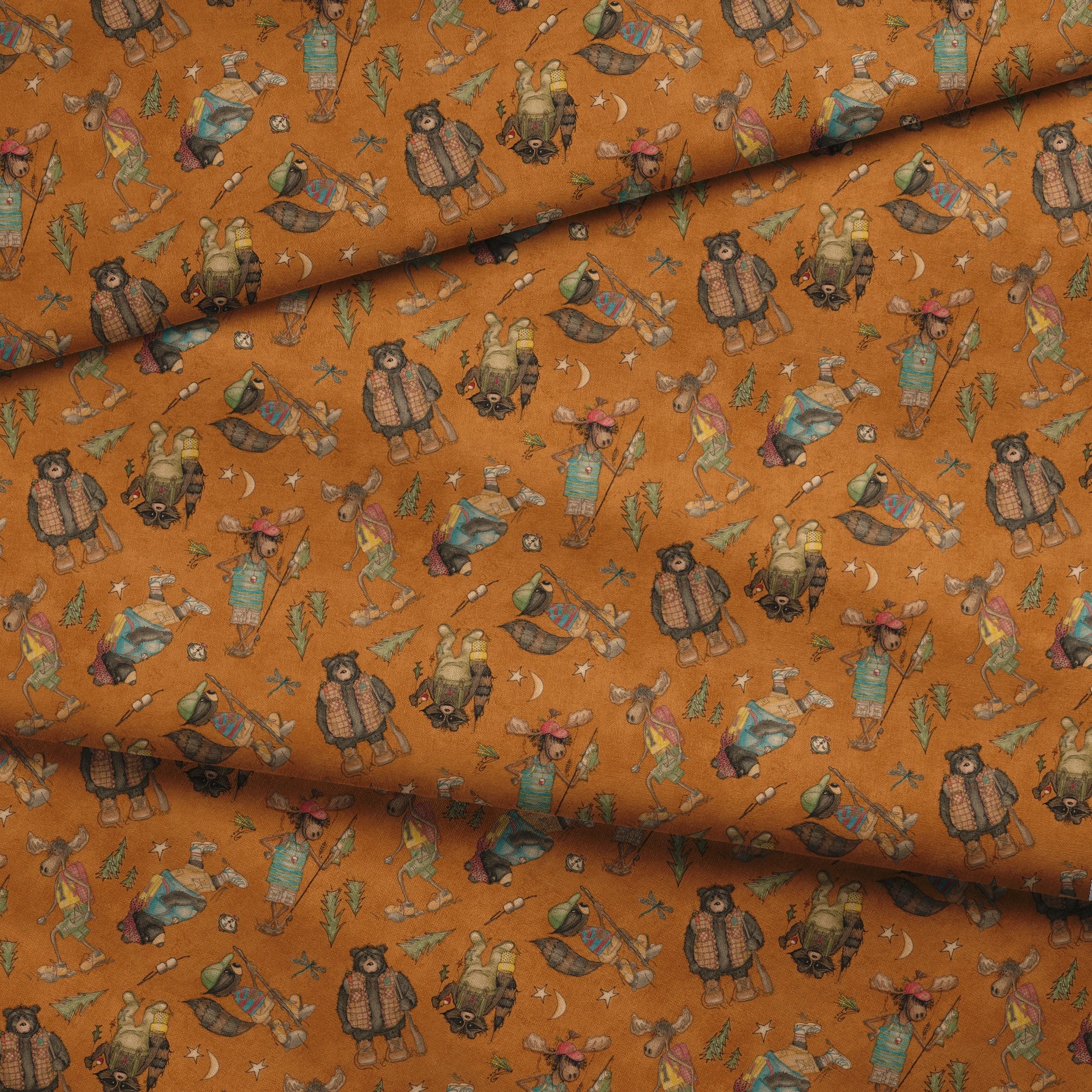 fabric fold mockup