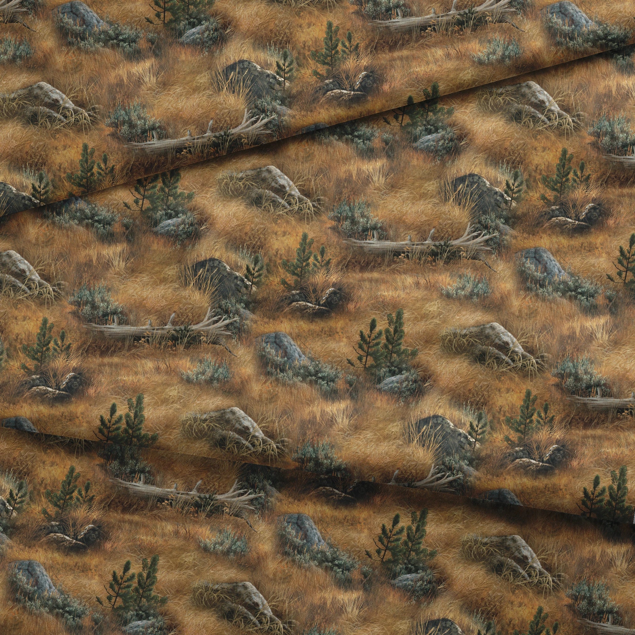 fabric fold mockup