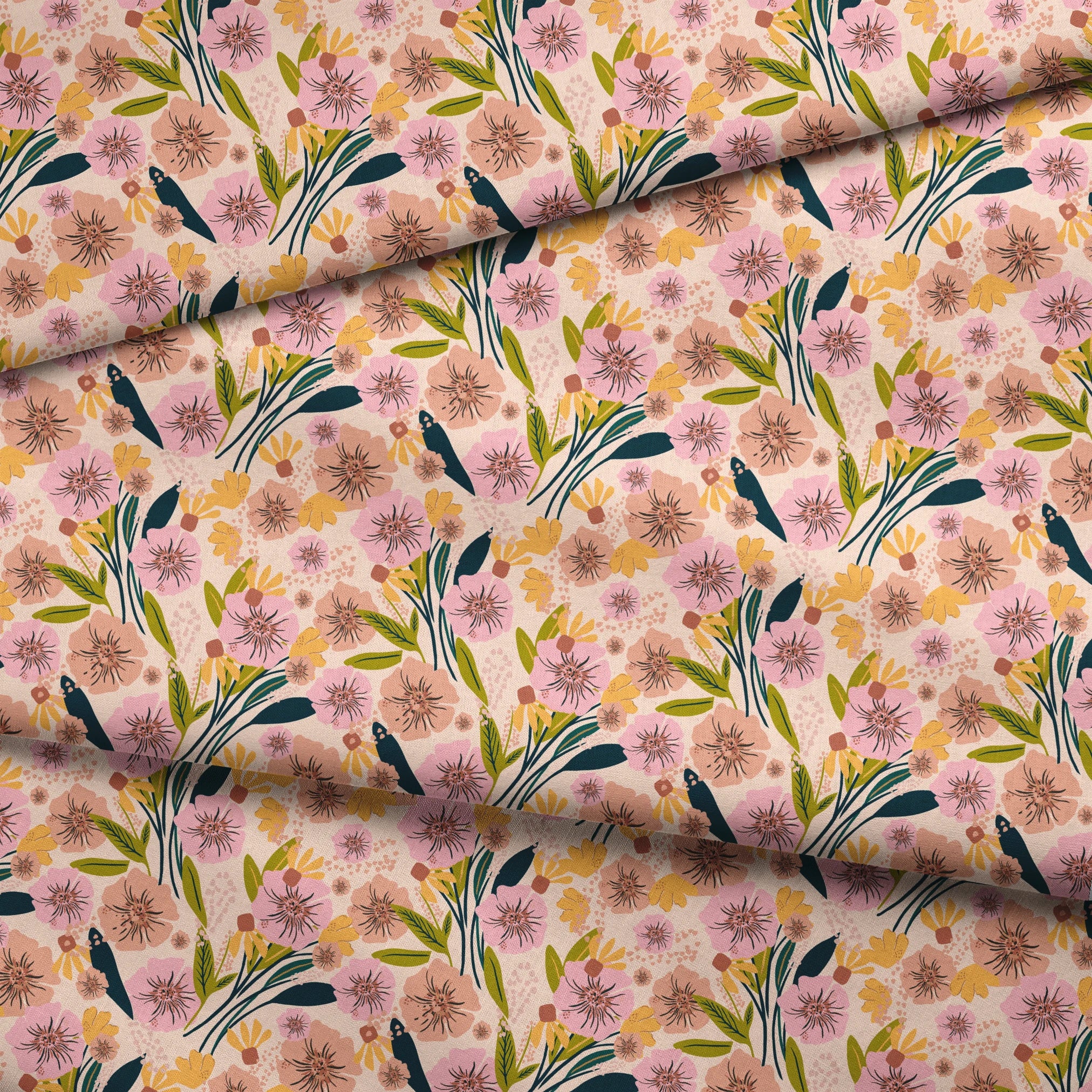 fabric fold mockup