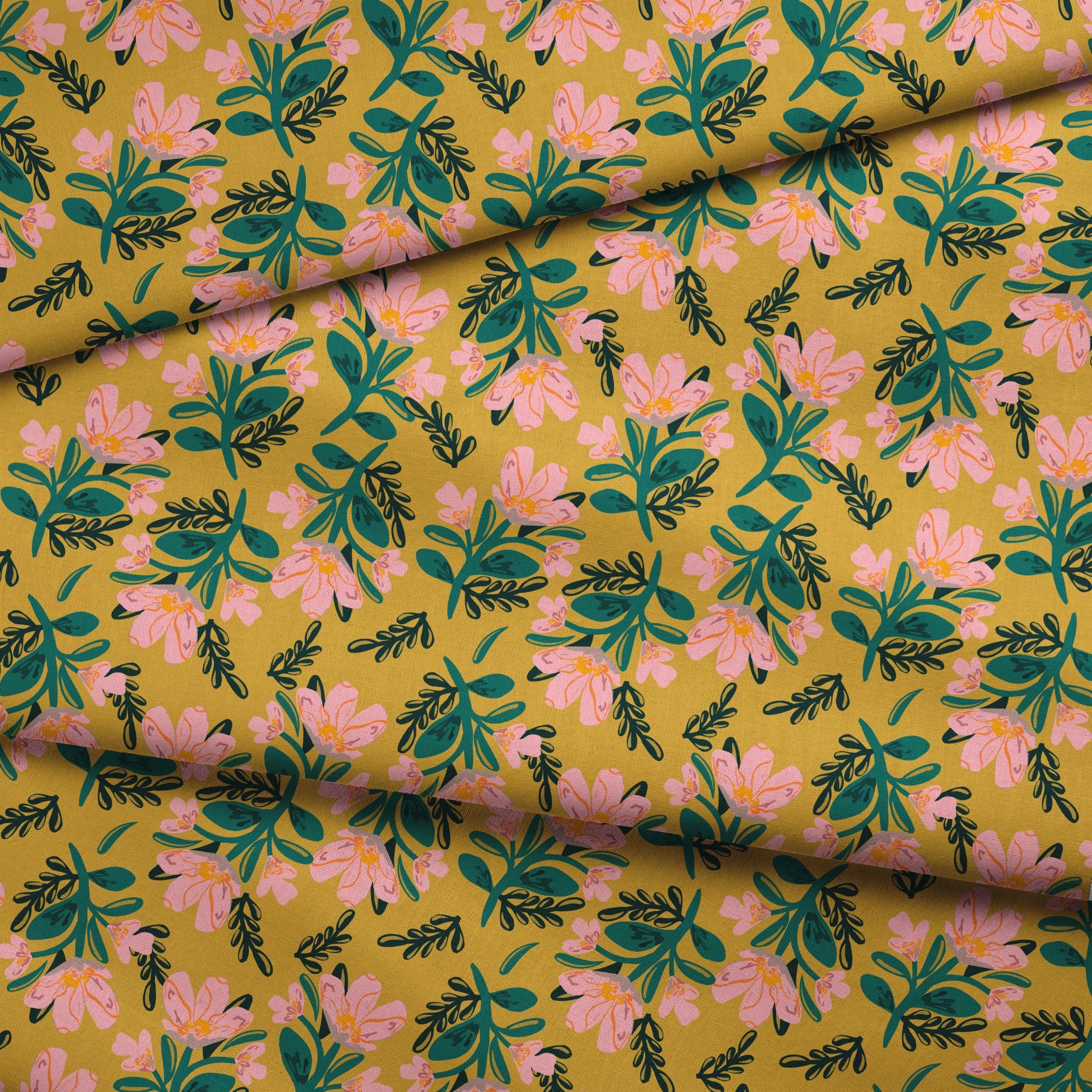 fabric fold mockup