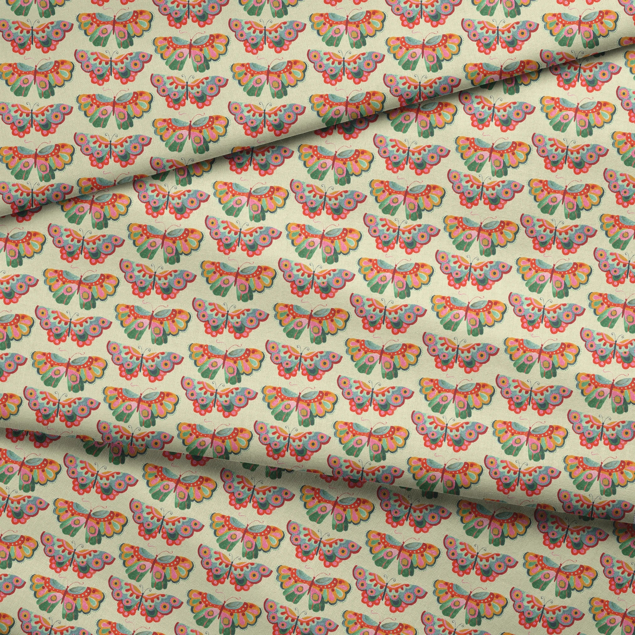 fabric fold mockup