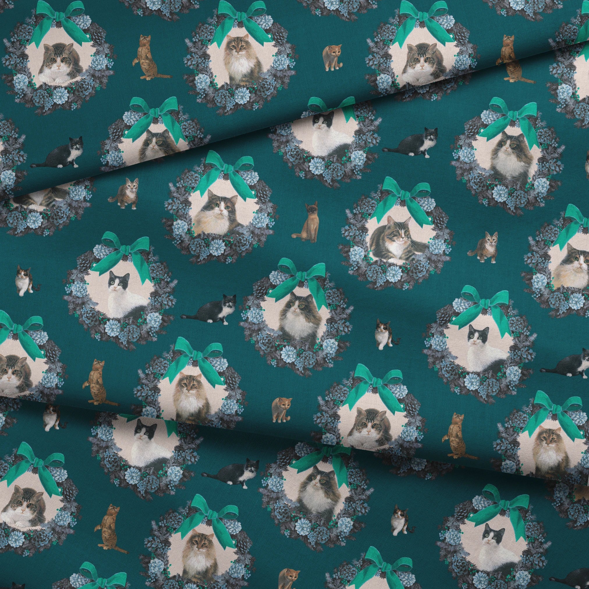 fabric fold mockup