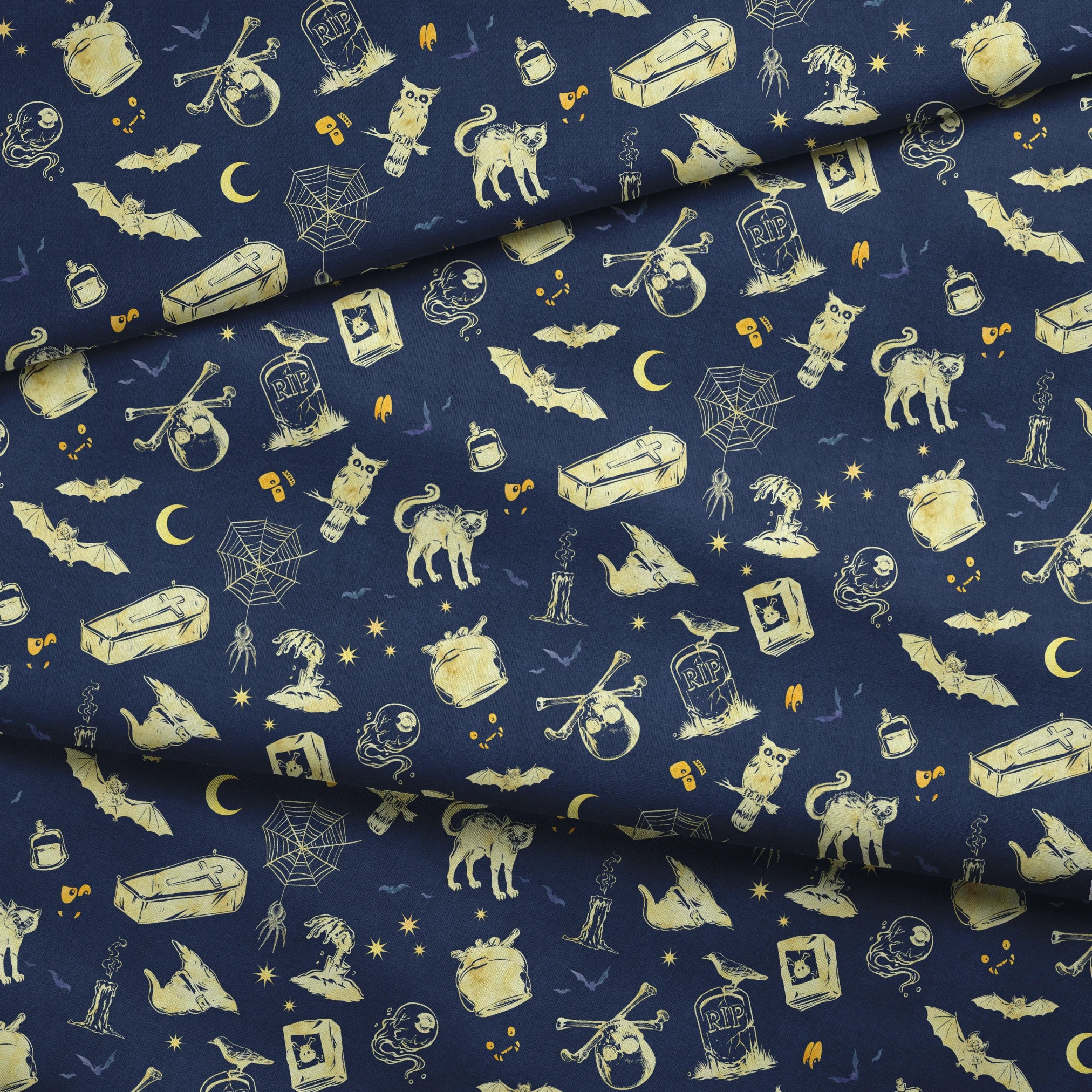 fabric fold mockup
