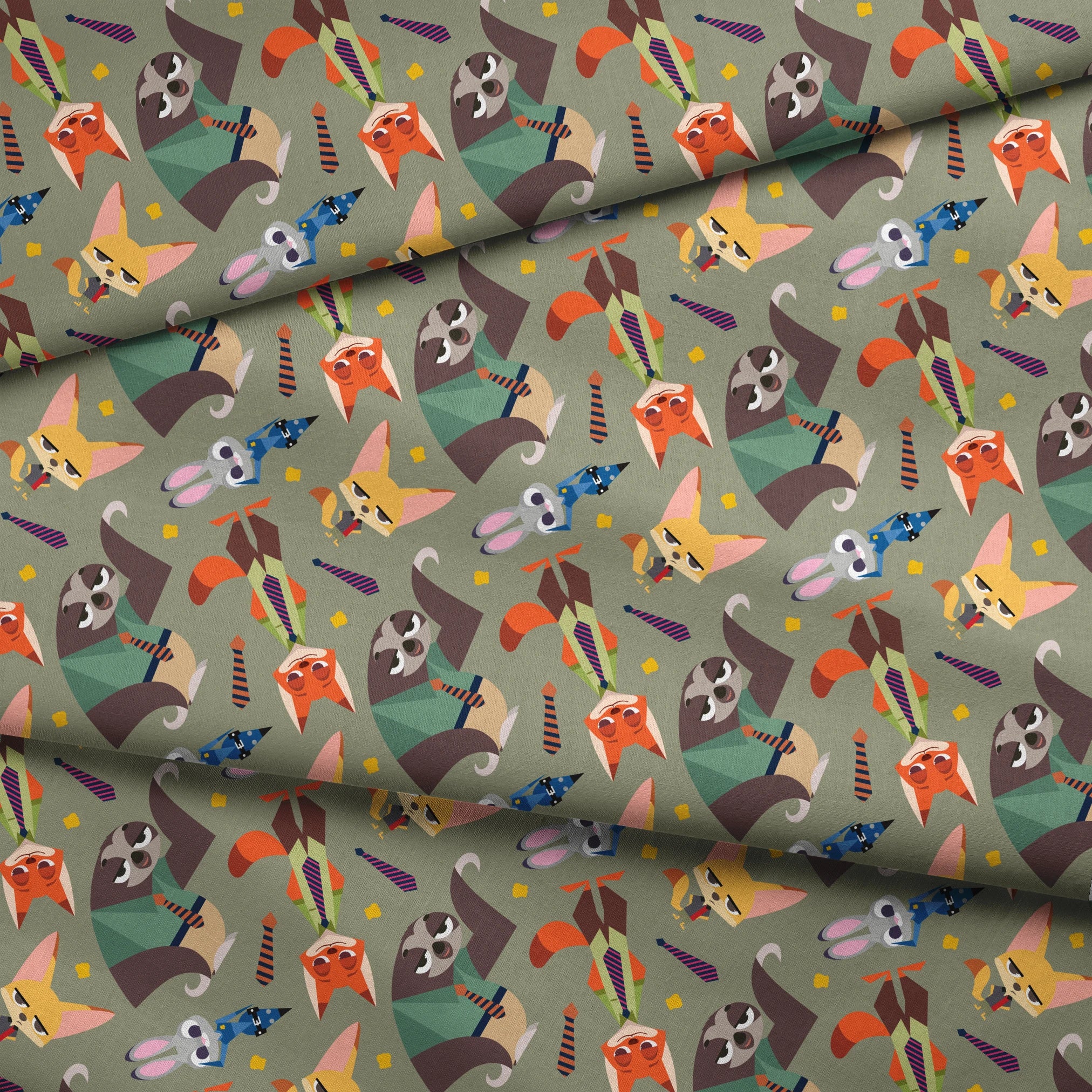 fabric fold mockup