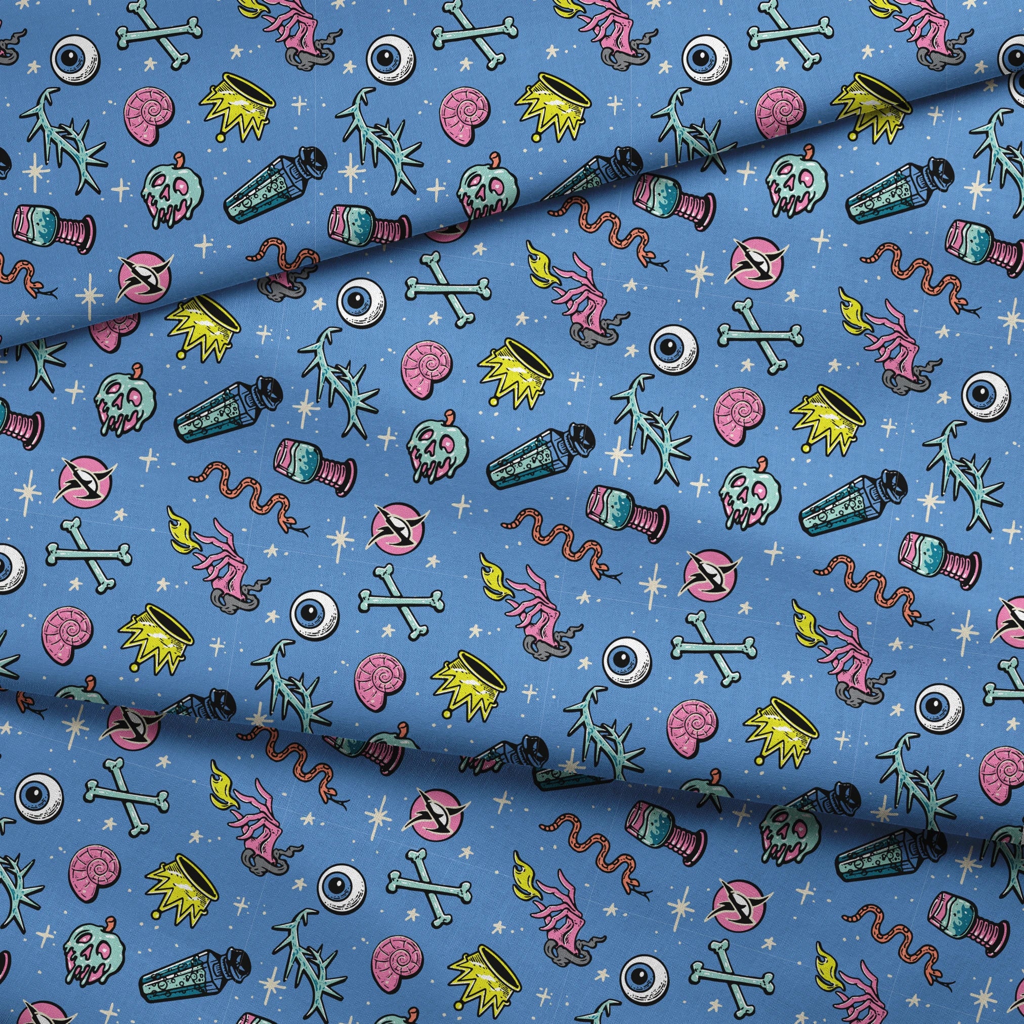 fabric fold mockup