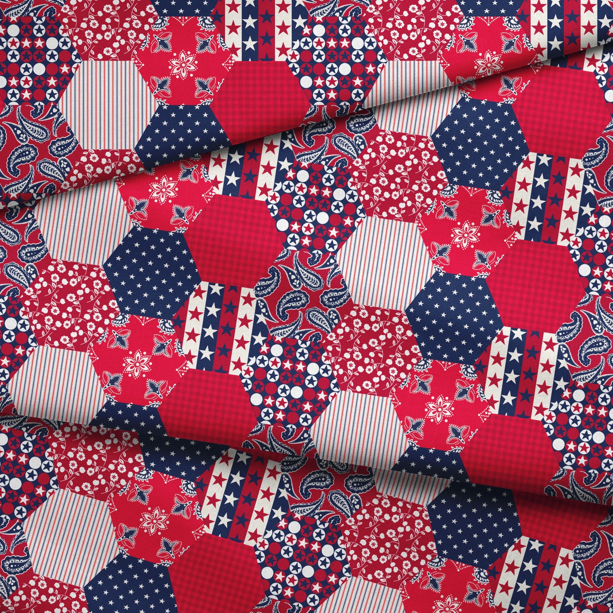fabric fold mockup