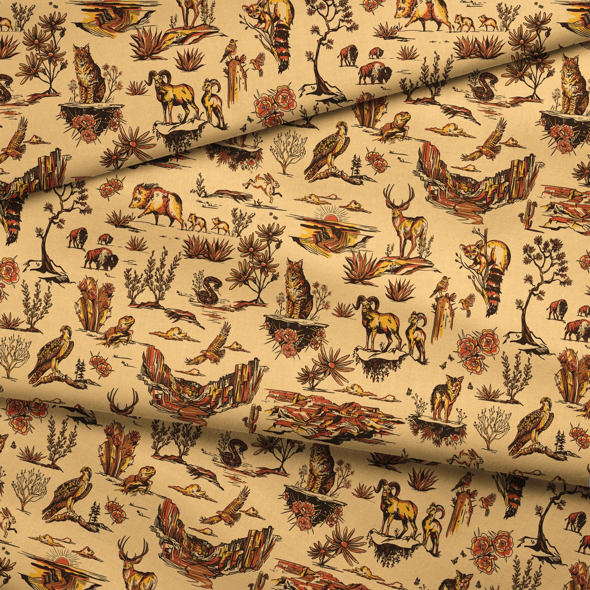 fabric fold mockup